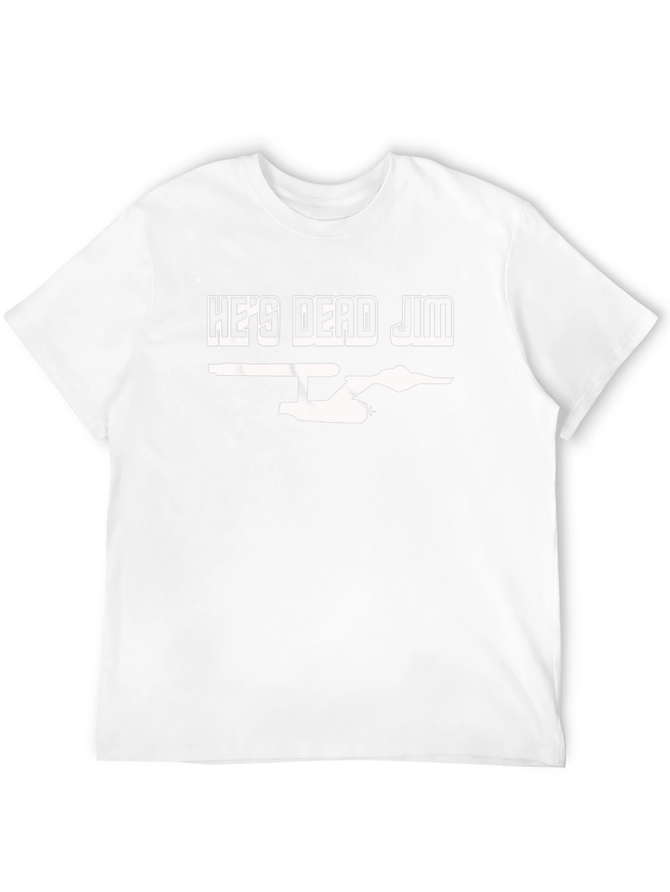 Hes Dead Jim T-Shirt - Star Trek Inspired