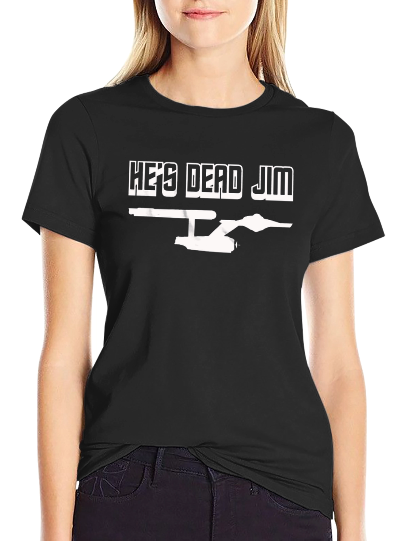 Hes Dead Jim T-Shirt - Star Trek Inspired