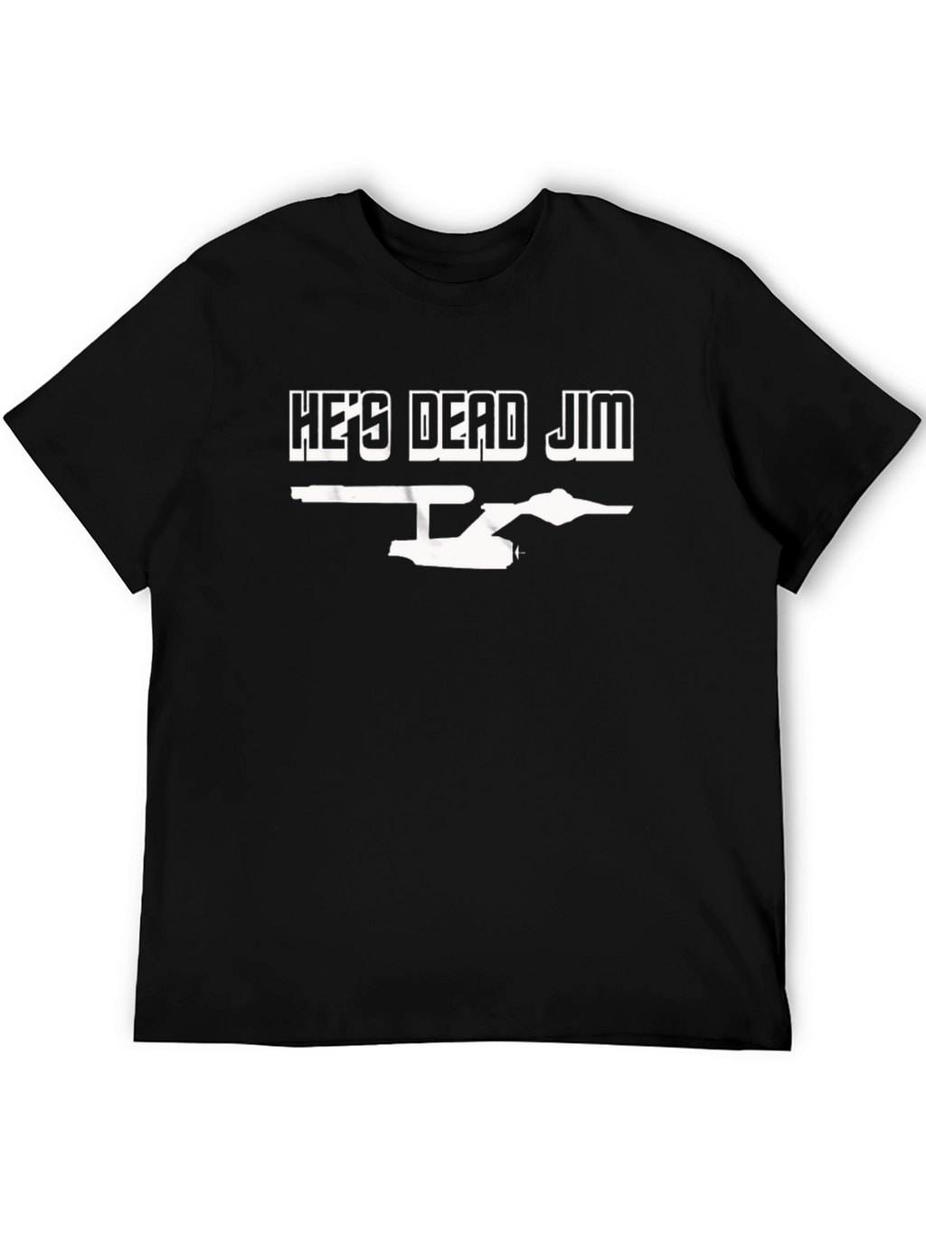 Hes Dead Jim T-Shirt - Star Trek Inspired