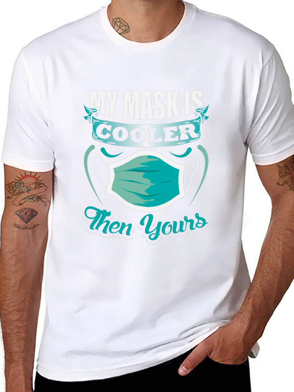 Cool Mask T-Shirt - Funny Pandemic Apparel
