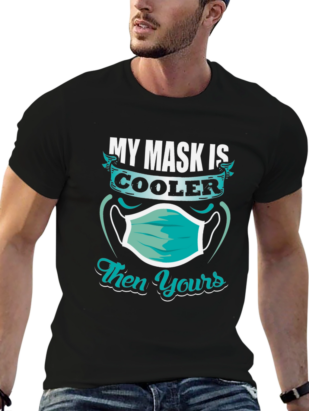 Cool Mask T-Shirt - Funny Pandemic Apparel
