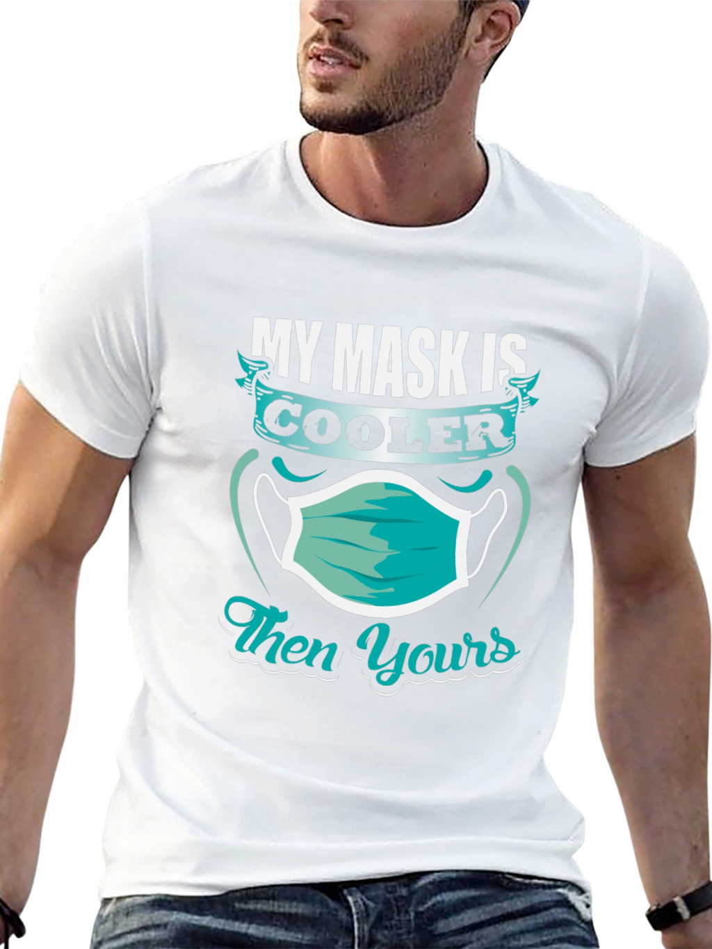Cool Mask T-Shirt - Funny Pandemic Apparel