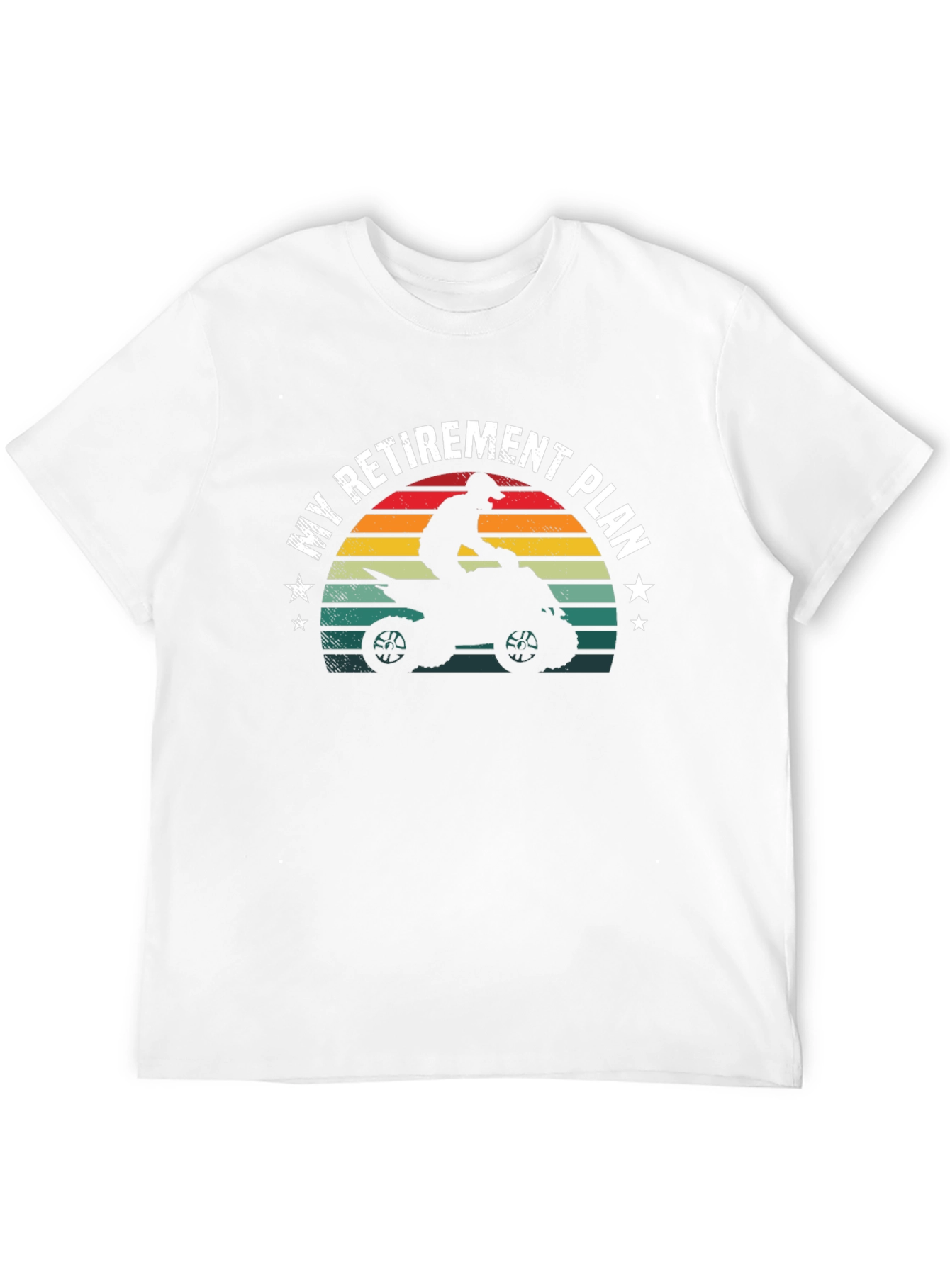 My Retirement Plan ATV Black T-Shirt