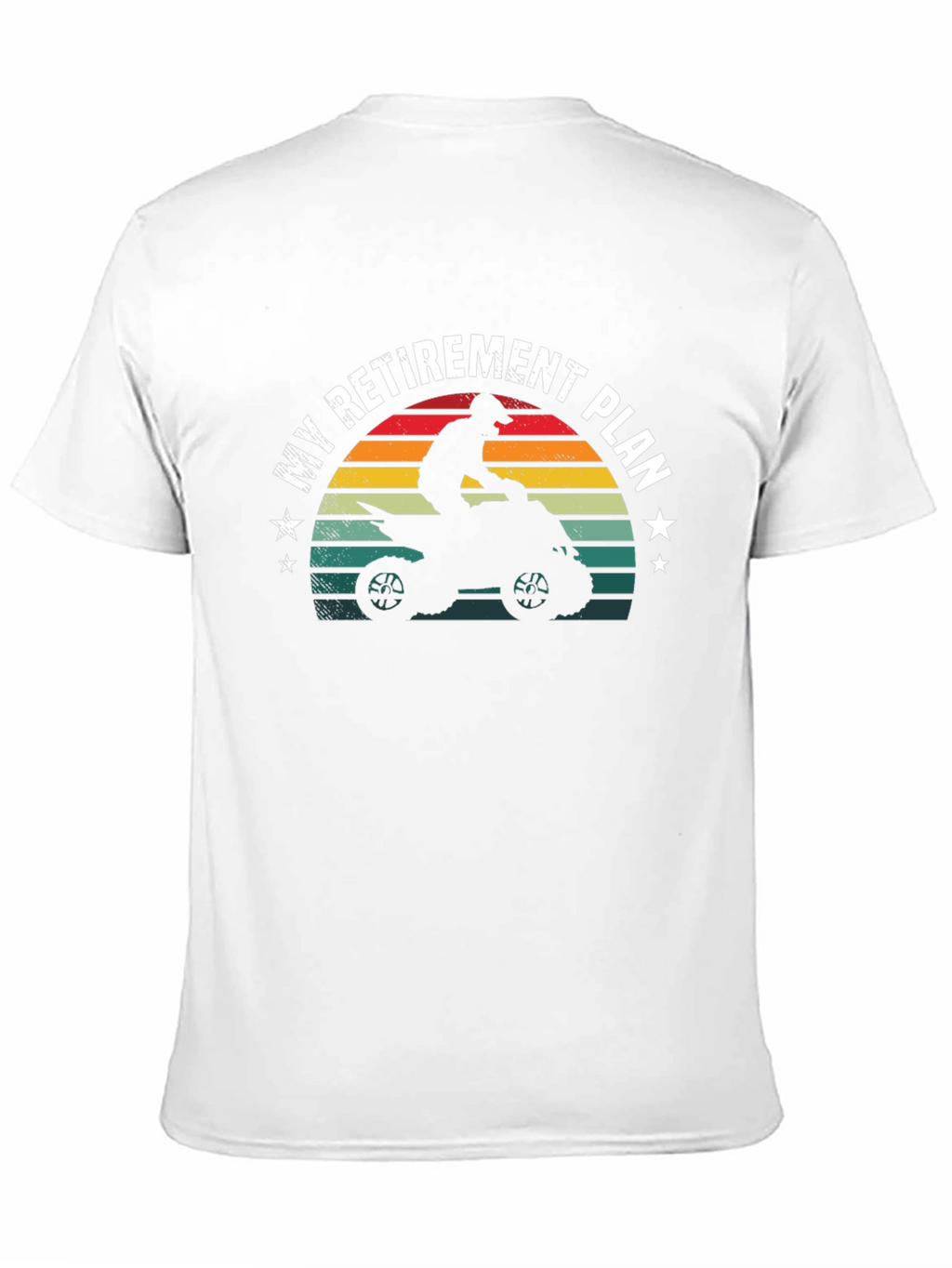 My Retirement Plan ATV Black T-Shirt