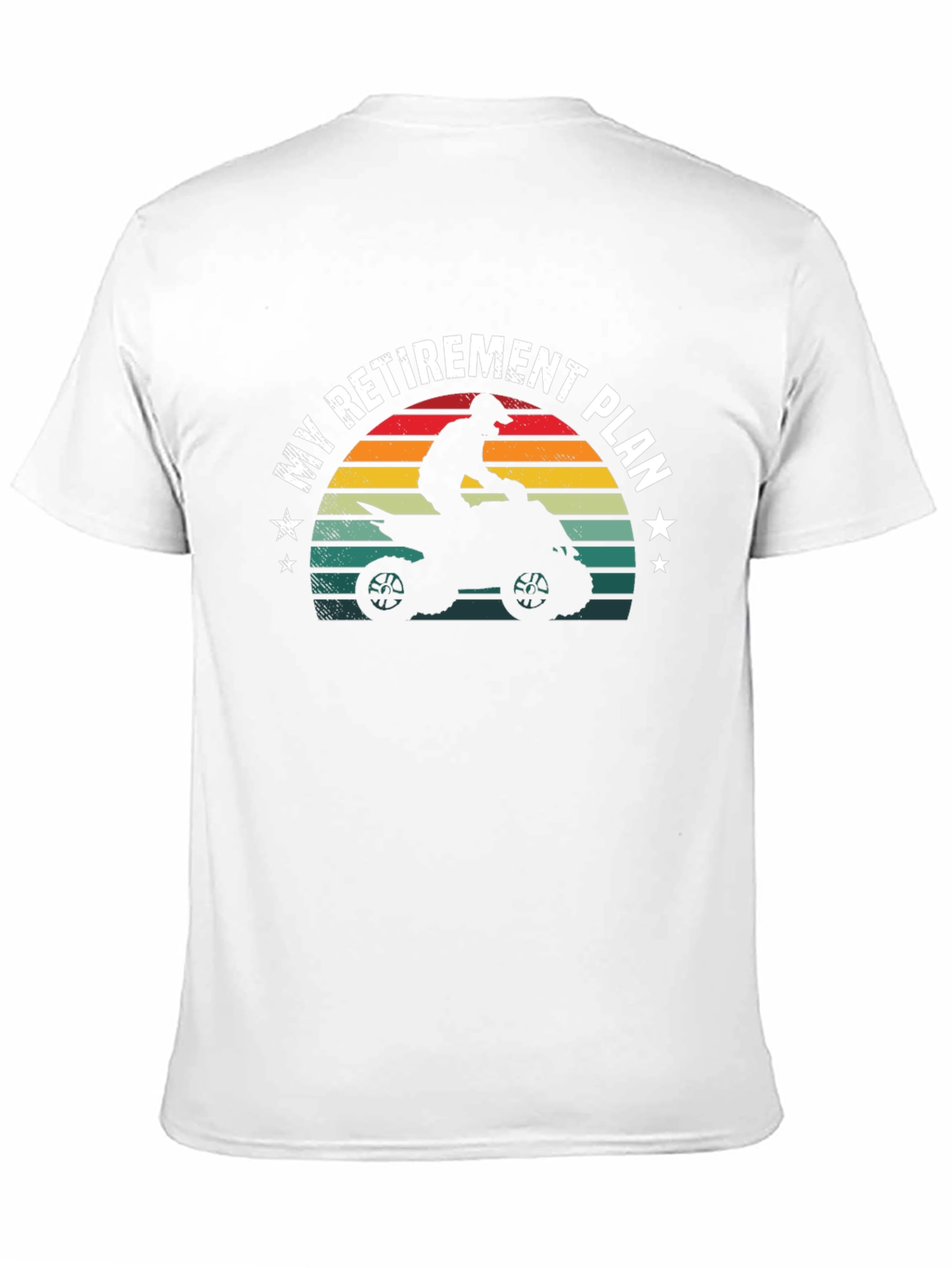 My Retirement Plan ATV Black T-Shirt