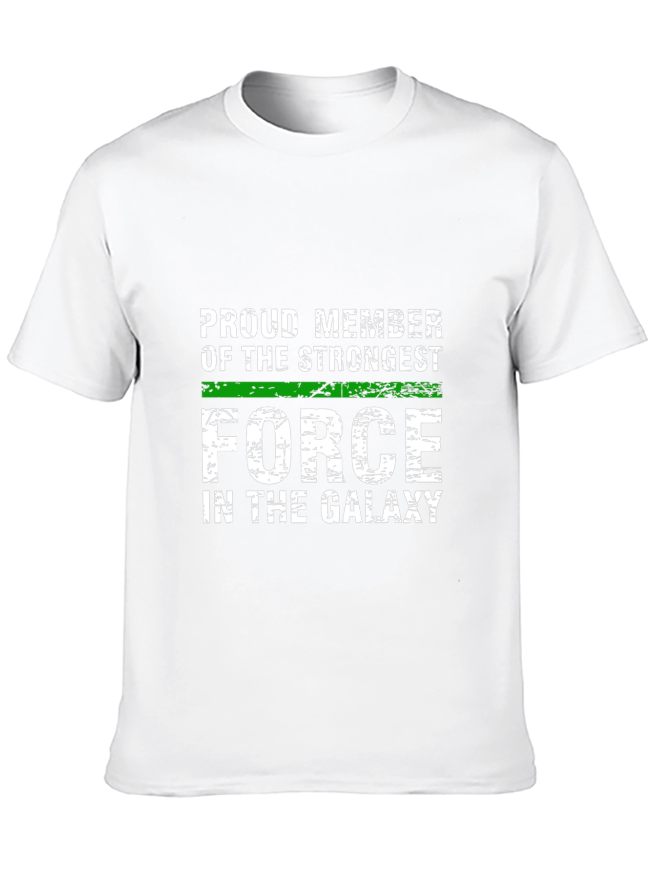 Strongest Force Galaxy Tee - Black Graphic T-Shirt