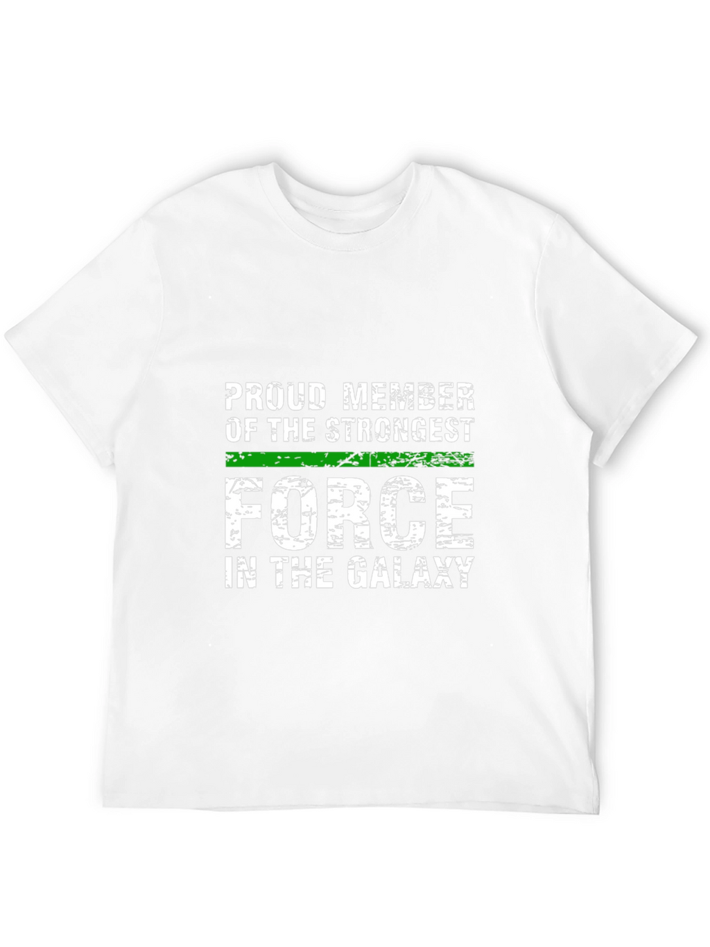 Strongest Force Galaxy Tee - Black Graphic T-Shirt