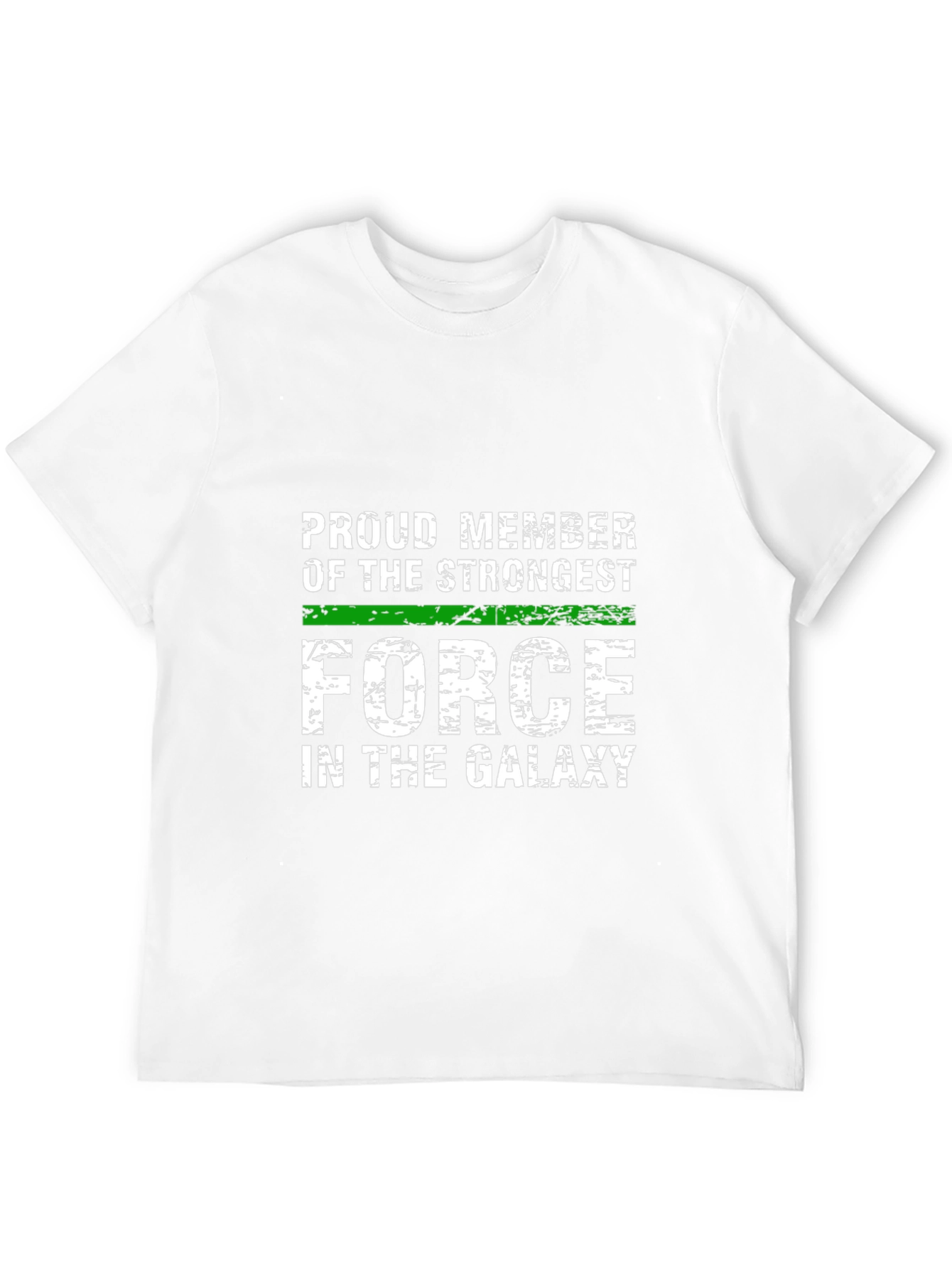 Strongest Force Galaxy Tee - Black Graphic T-Shirt