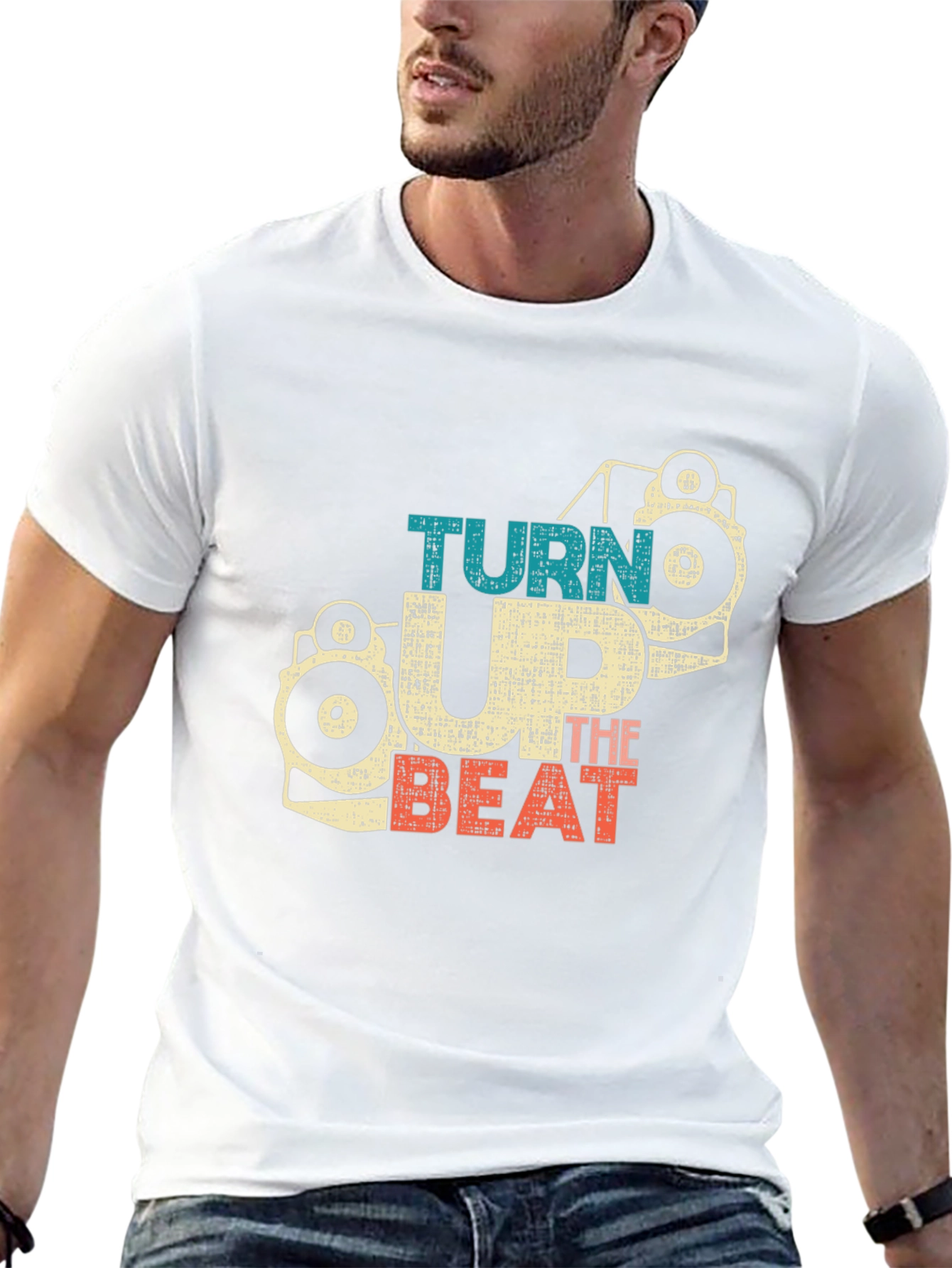 Turn Up the Beat Graphic Tee
