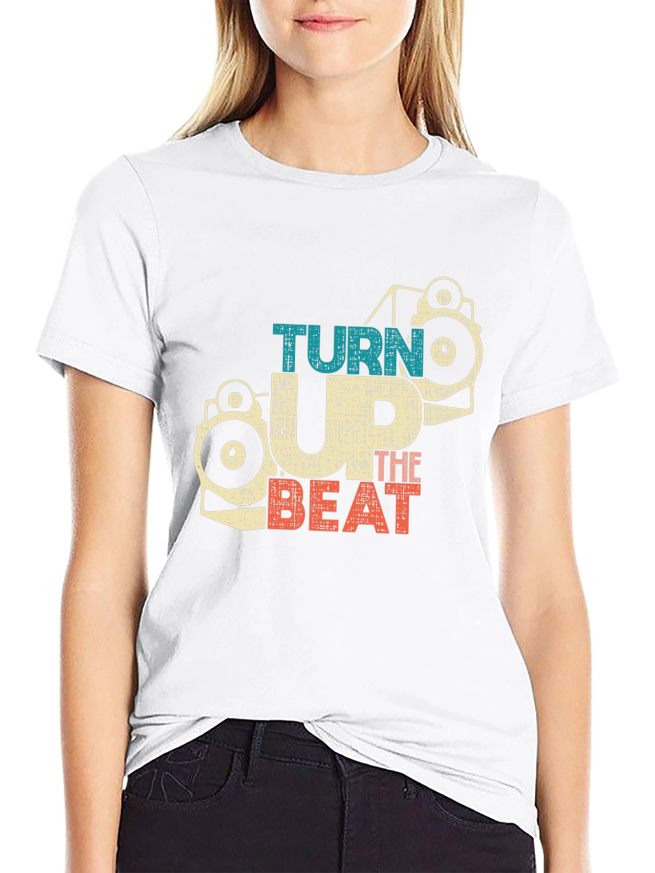 Turn Up the Beat Graphic Tee