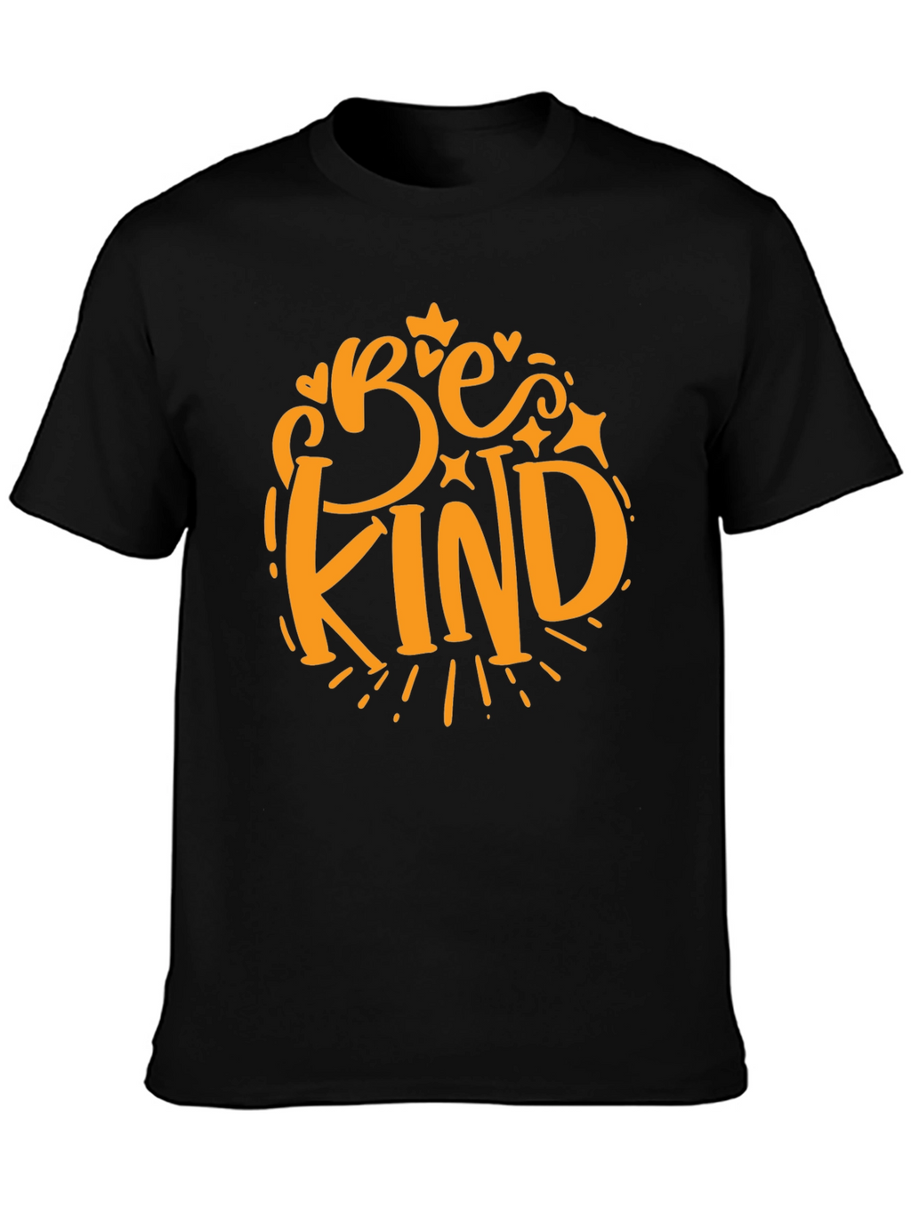 Be Kind Graphic Tee - Black Casual T-Shirt