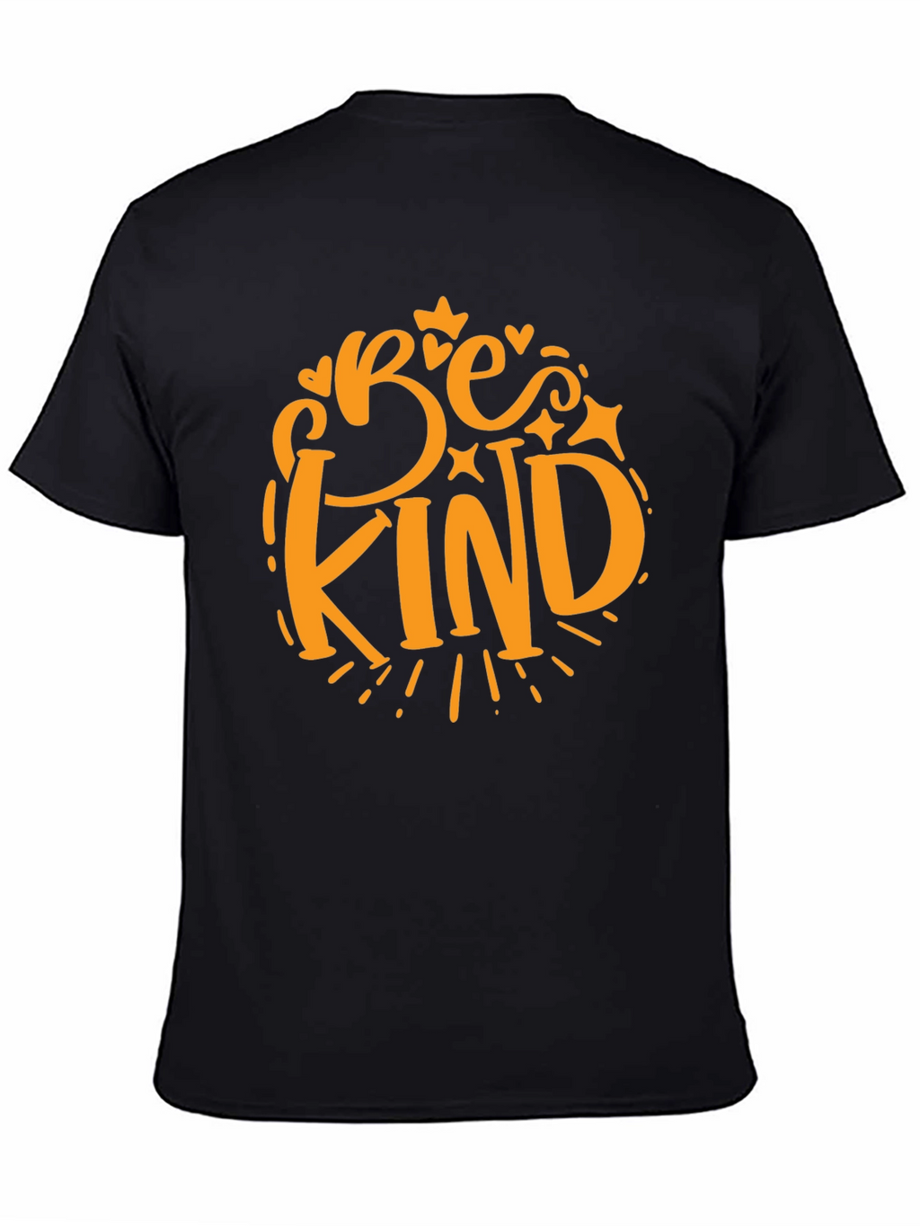 Be Kind Graphic Tee - Black Casual T-Shirt