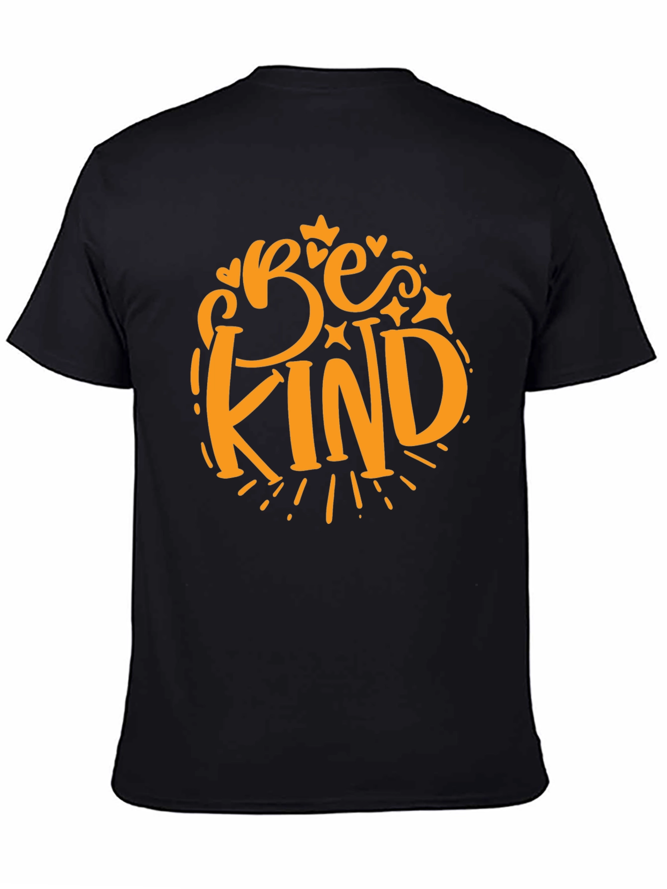 Be Kind Graphic Tee - Black Casual T-Shirt