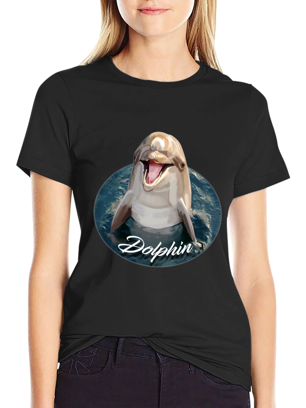 Dolphin Graphic T-Shirt - Sea Life Tee