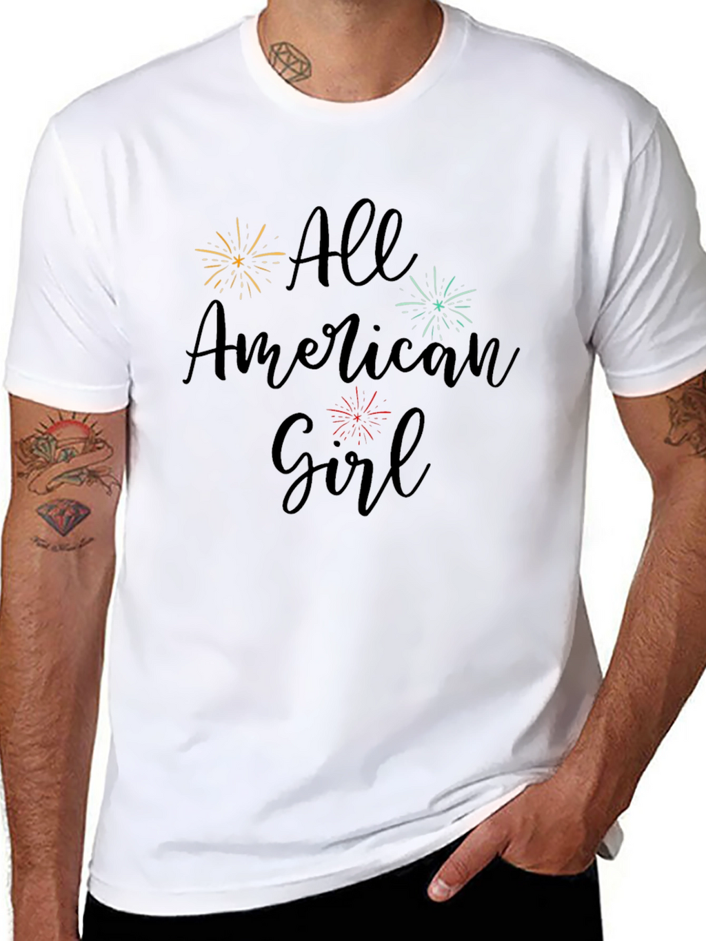 All American Girl Graphic Tee