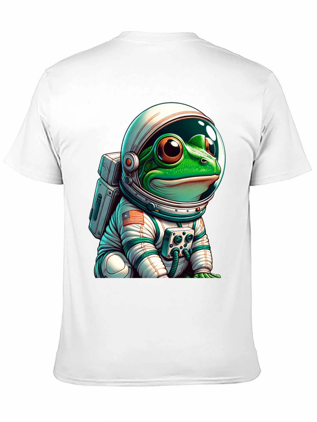 Frog Astronaut T-Shirt: Space Explorer Tee