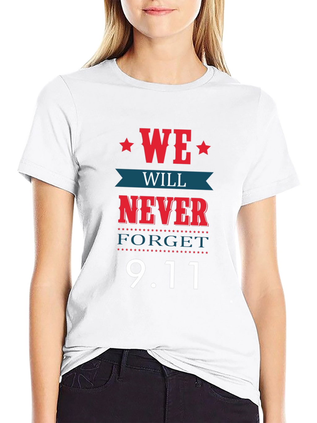 Never Forget 9.11 Graphic T-Shirt