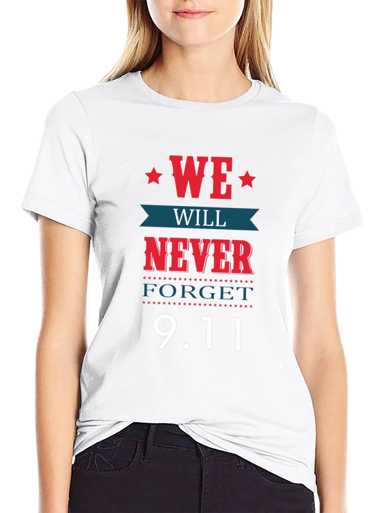 Never Forget 9.11 Graphic T-Shirt