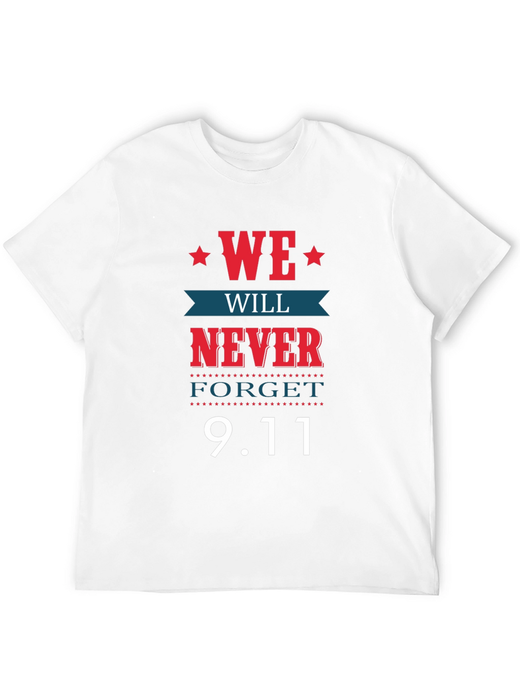 Never Forget 9.11 Graphic T-Shirt