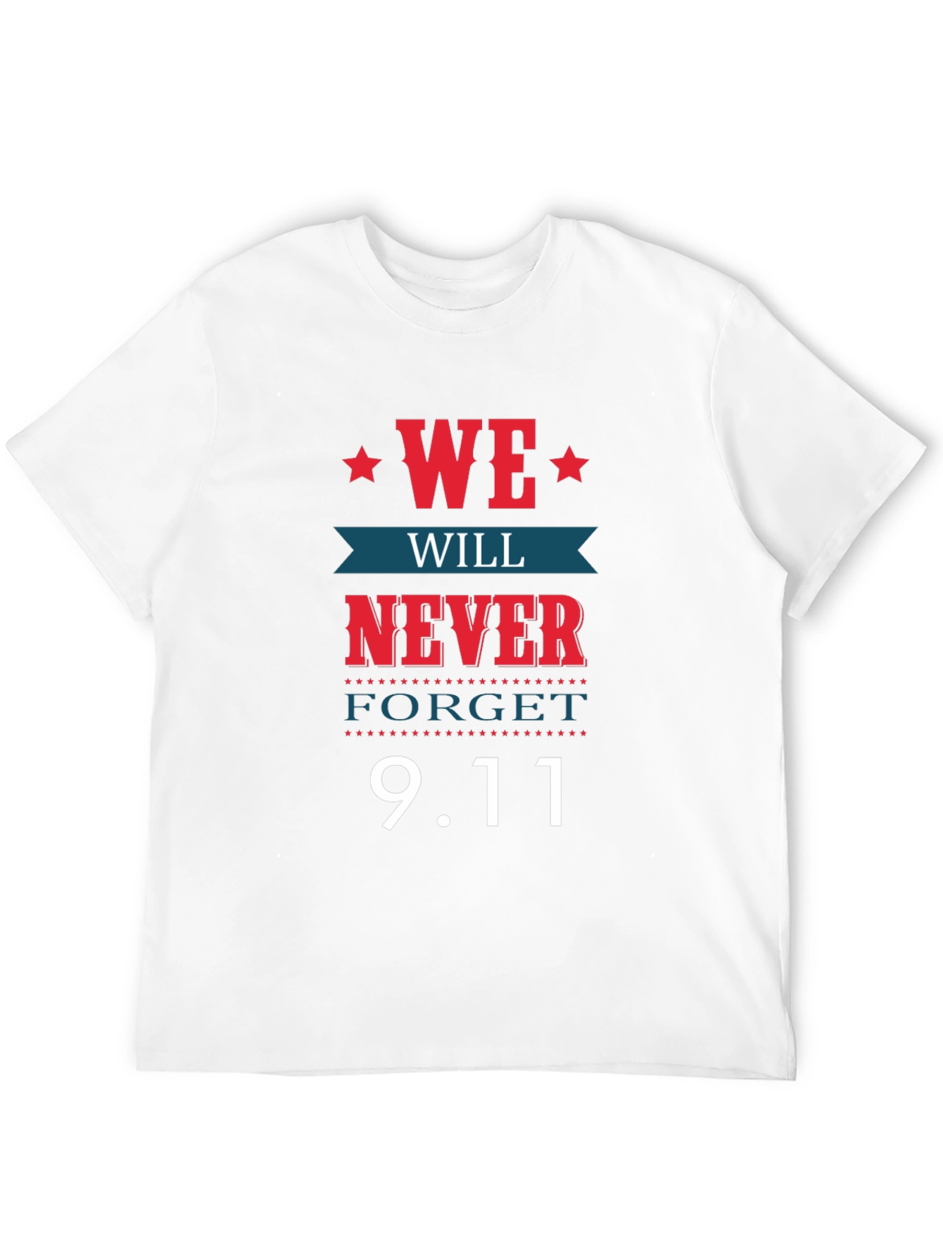 Never Forget 9.11 Graphic T-Shirt