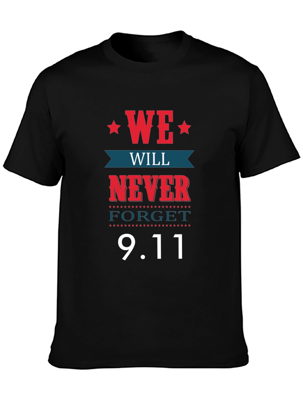 Never Forget 9.11 Graphic T-Shirt