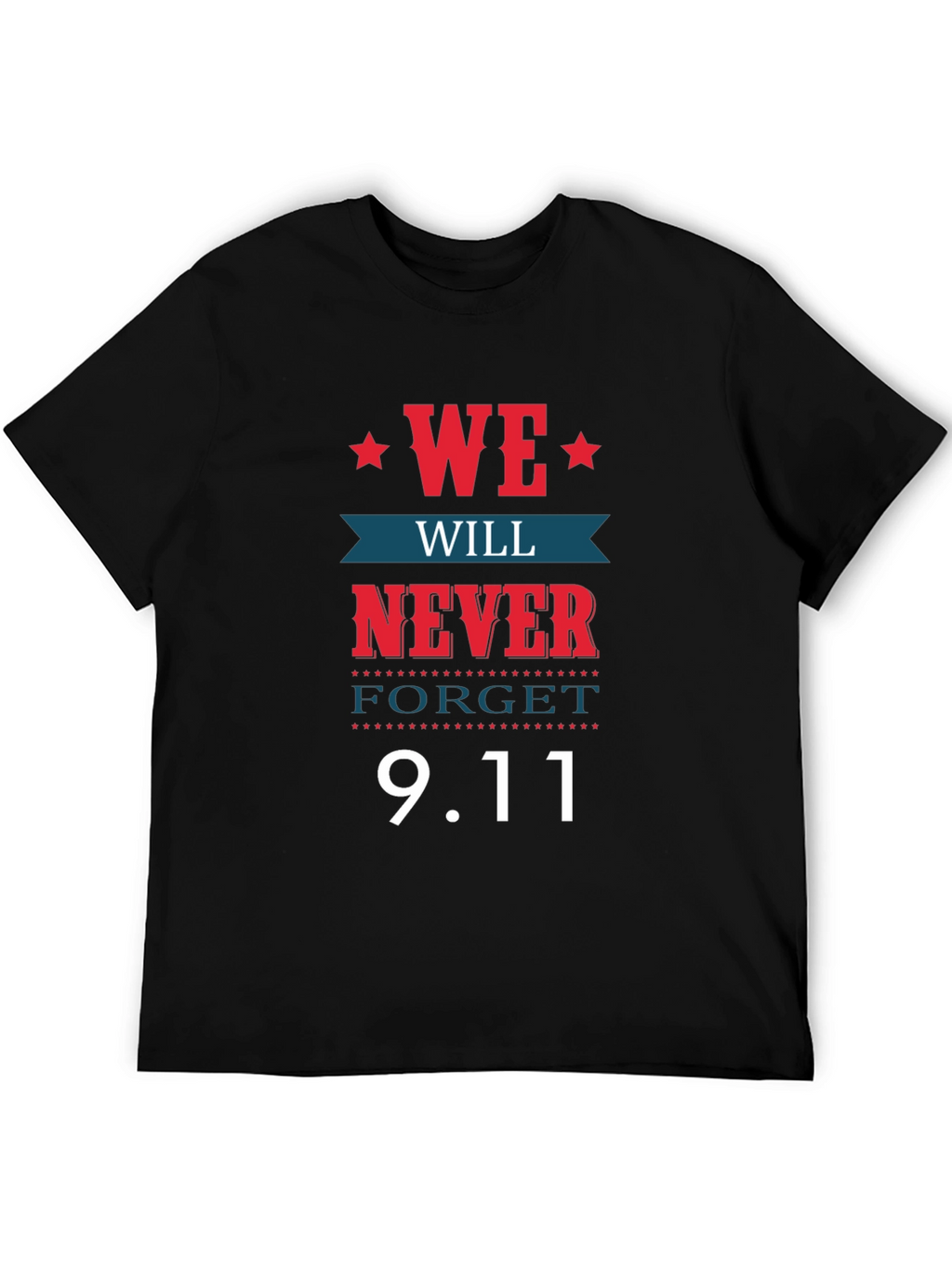Never Forget 9.11 Graphic T-Shirt