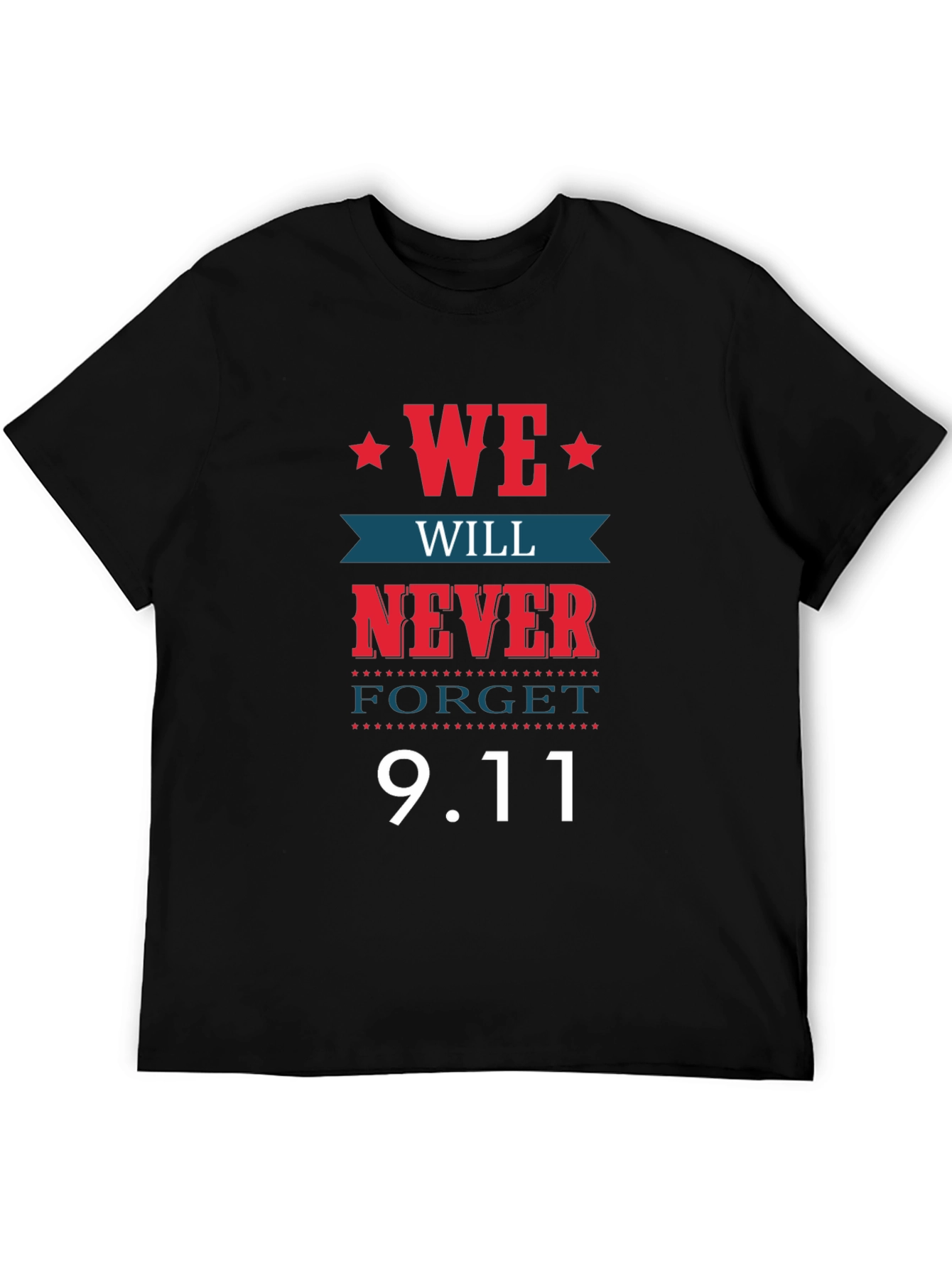 Never Forget 9.11 Graphic T-Shirt