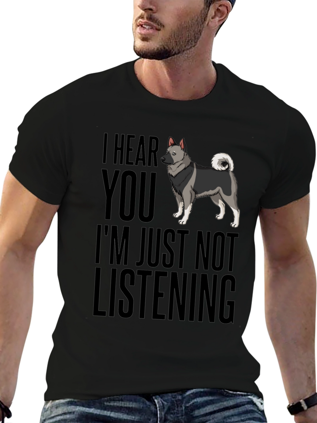 Funny Dog T-Shirt - I Hear You