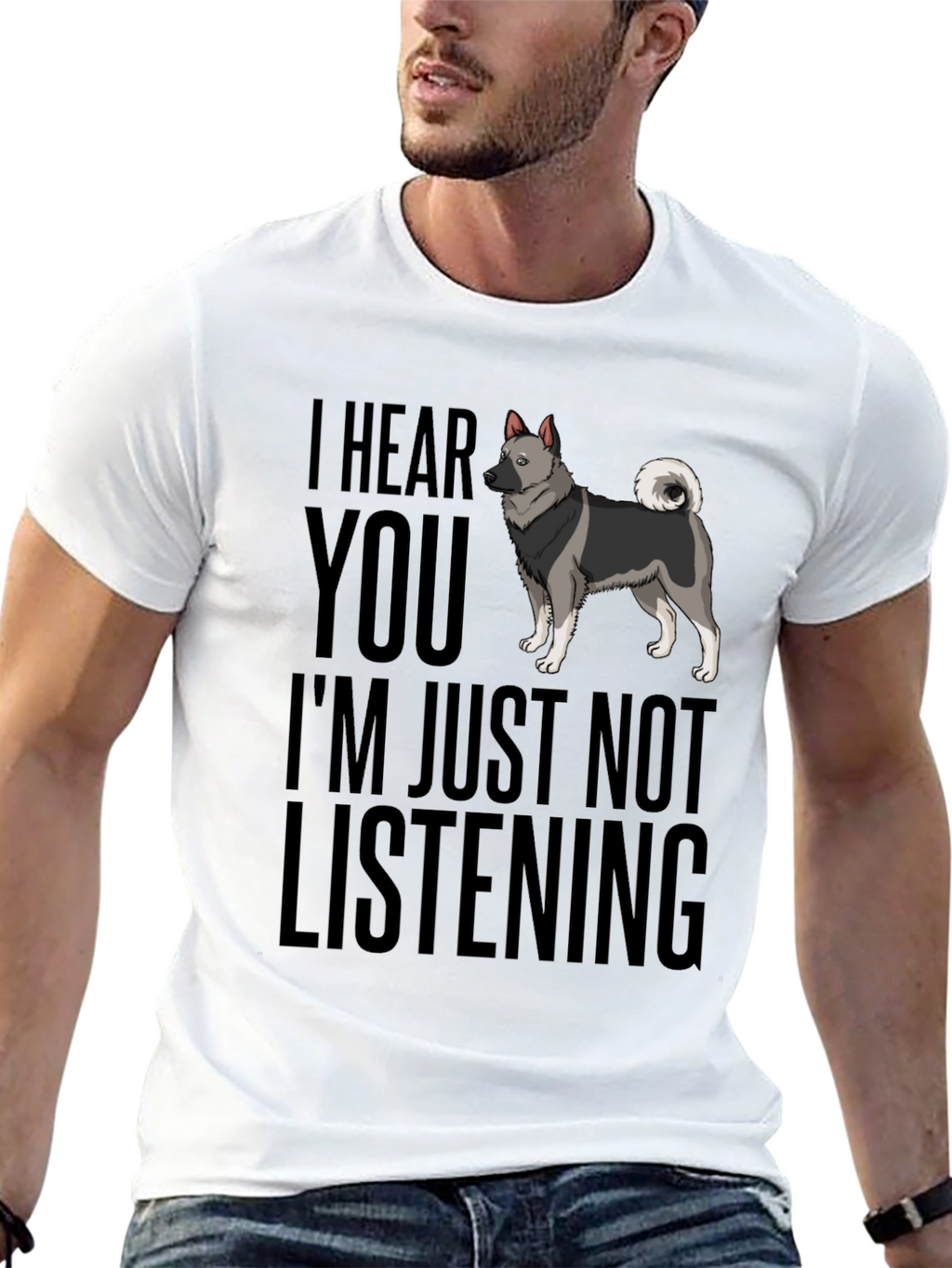 Funny Dog T-Shirt - I Hear You