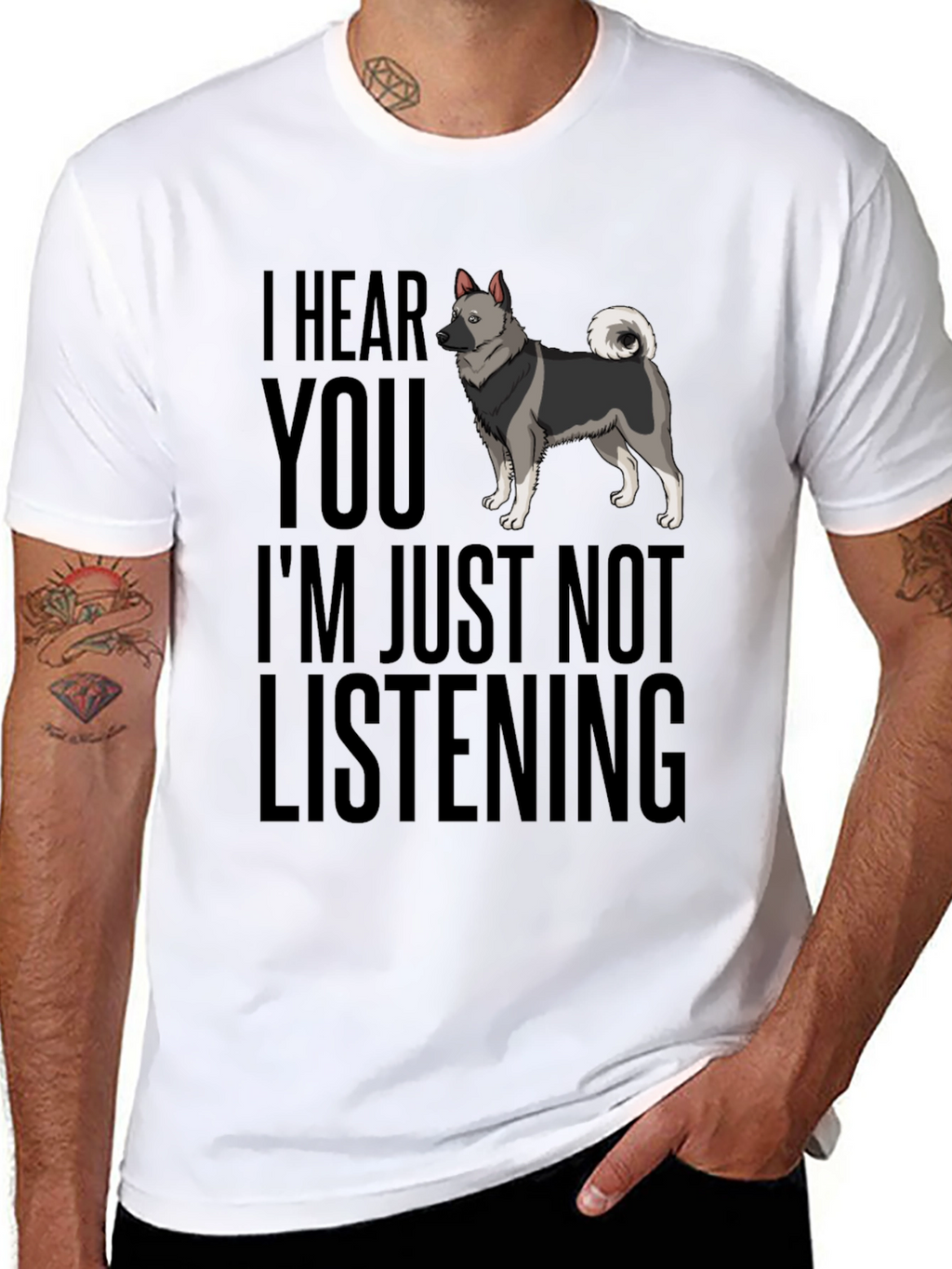 Funny Dog T-Shirt - I Hear You