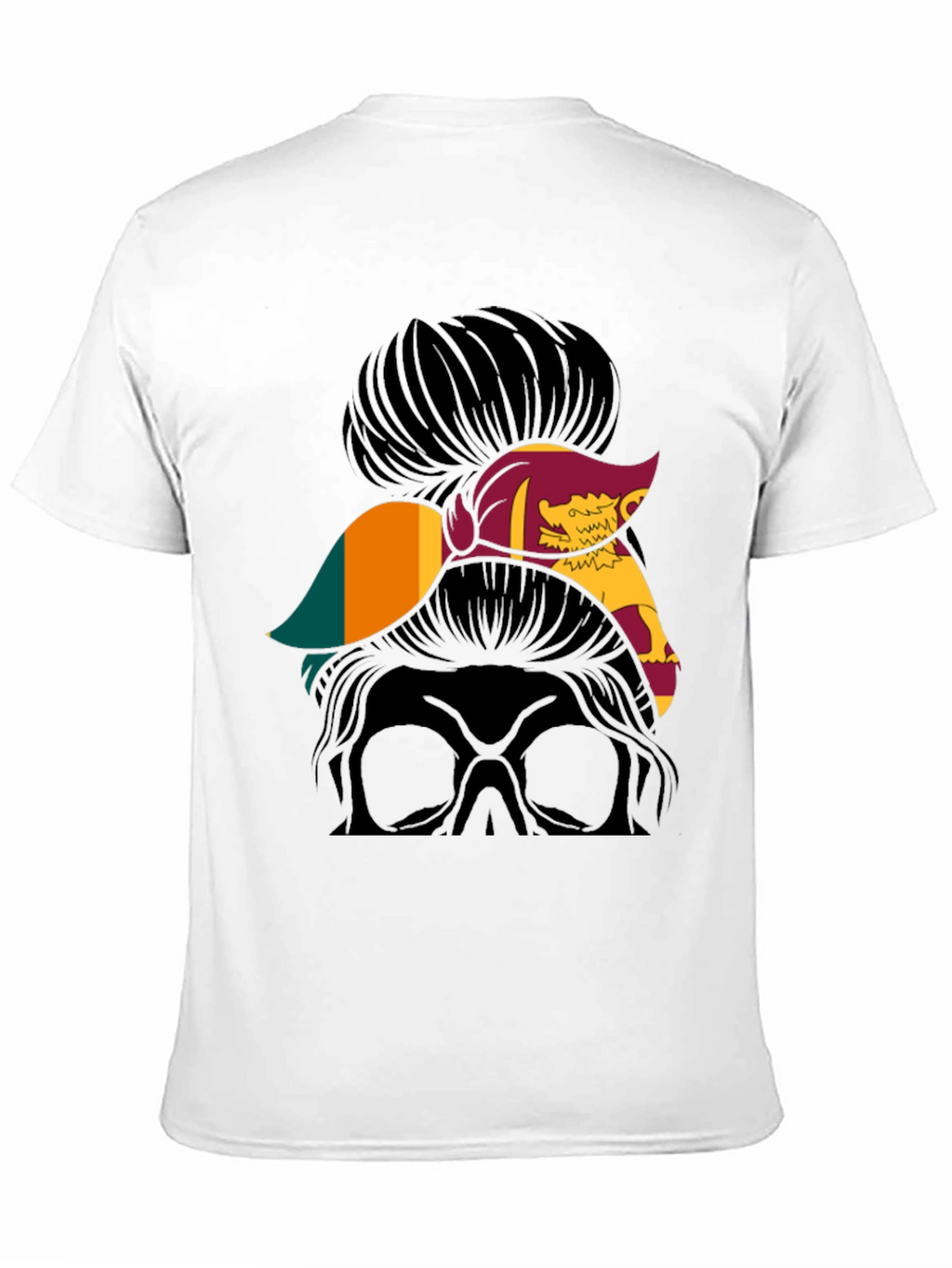 Sri Lanka Messy Bun T-Shirt