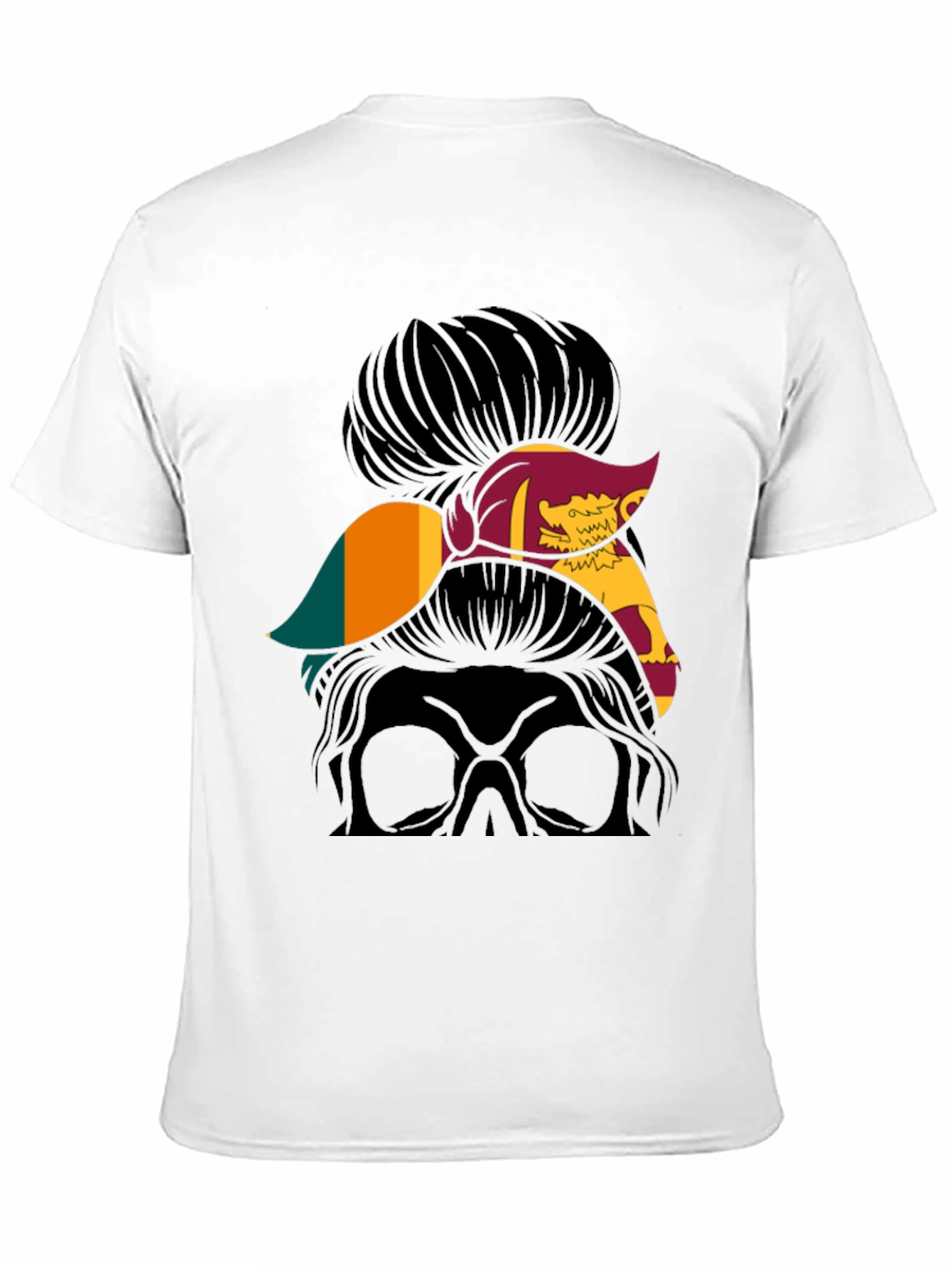 Sri Lanka Messy Bun T-Shirt