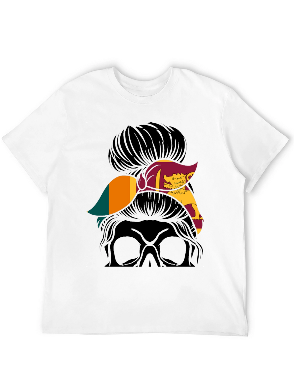 Sri Lanka Messy Bun T-Shirt