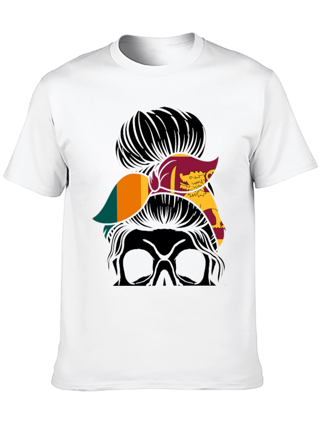 Sri Lanka Messy Bun T-Shirt