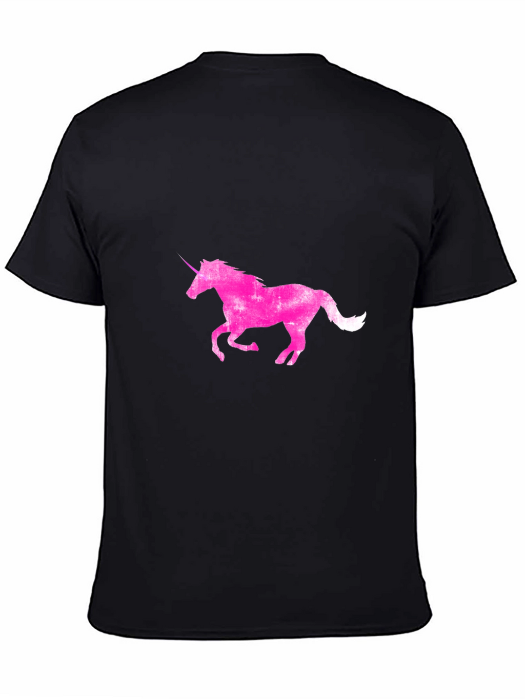 Unicorn Graphic Black Tee