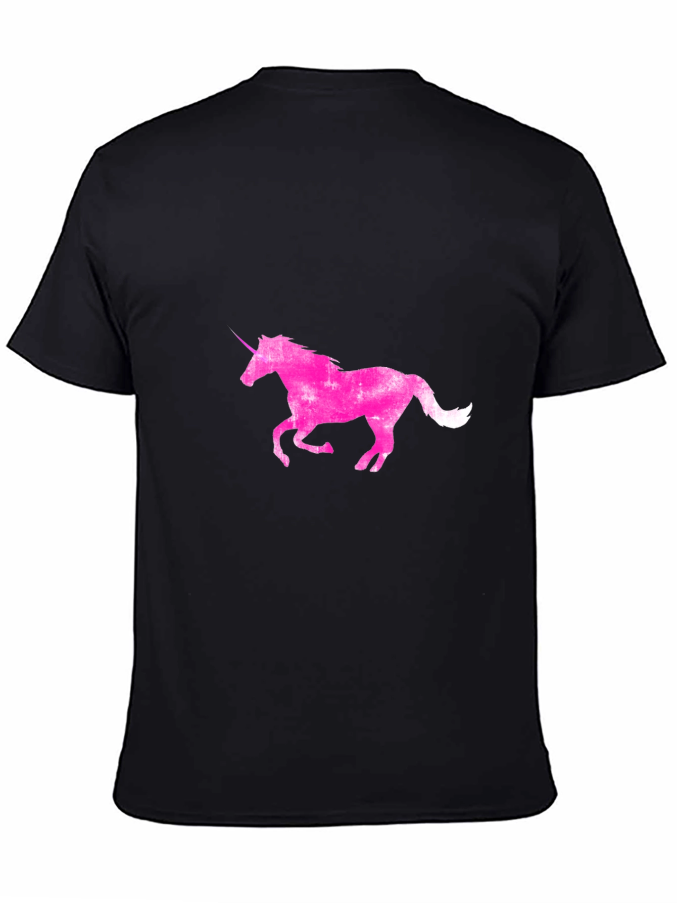 Unicorn Graphic Black Tee