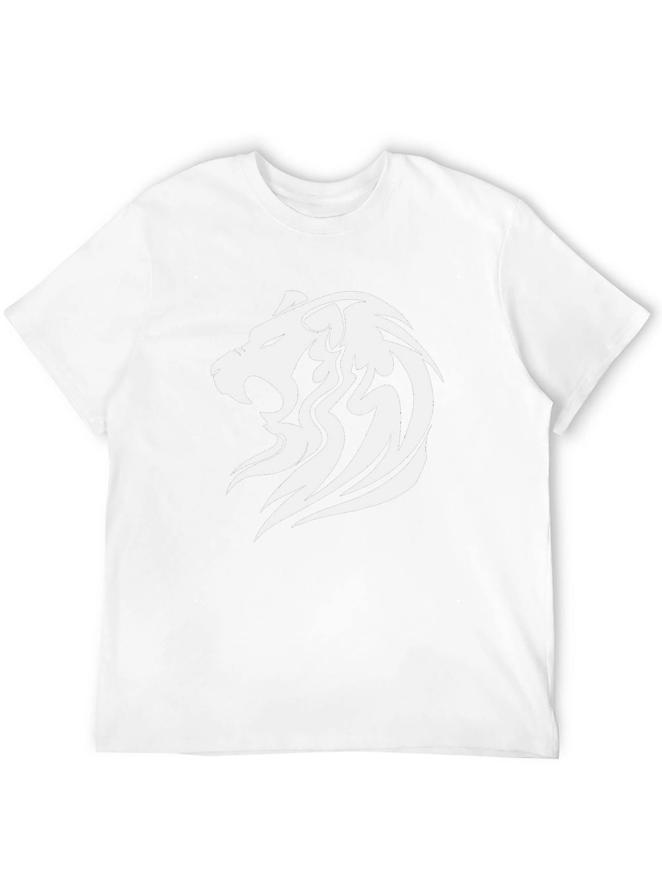 Bold Lion Graphic Tee - Stylish Black T-Shirt