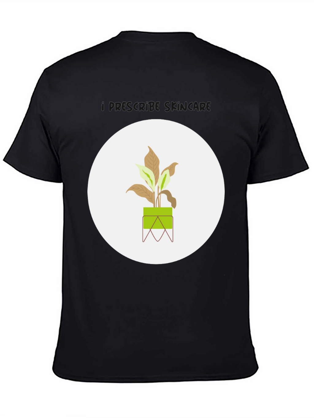Minimalist Plant Graphic Tee