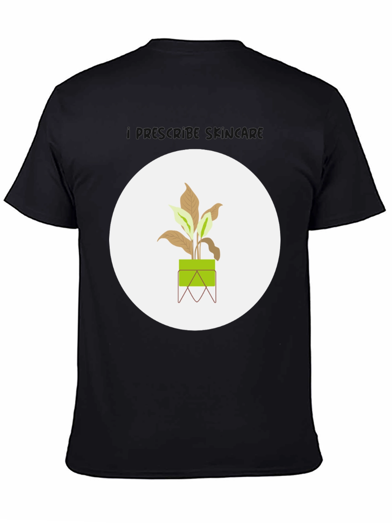 Minimalist Plant Graphic Tee