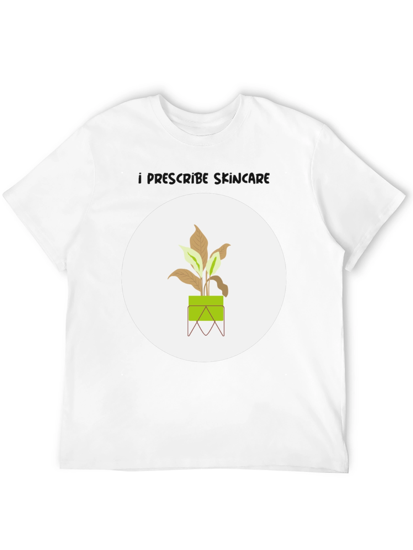 Minimalist Plant Graphic Tee