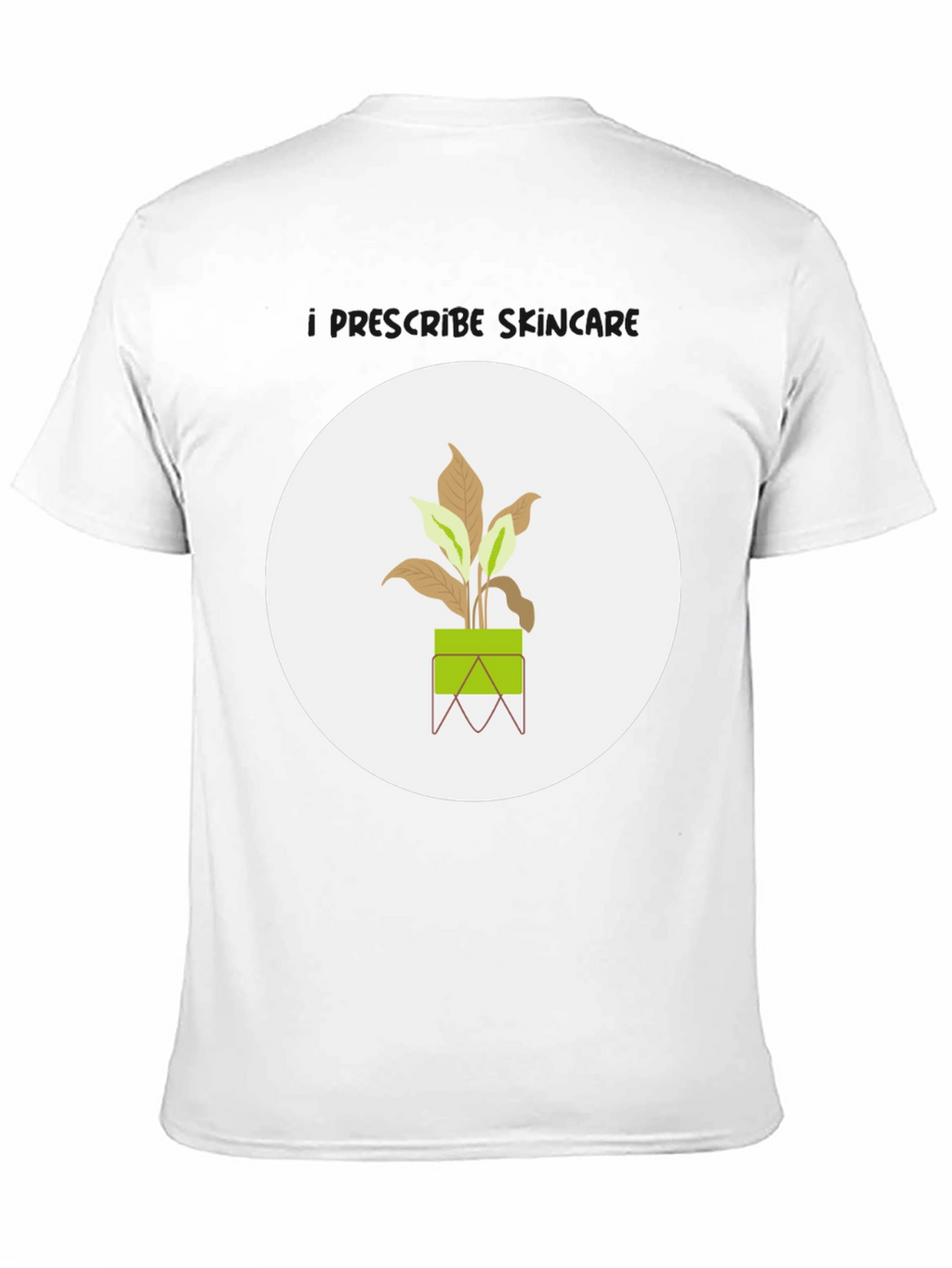 Minimalist Plant Graphic Tee