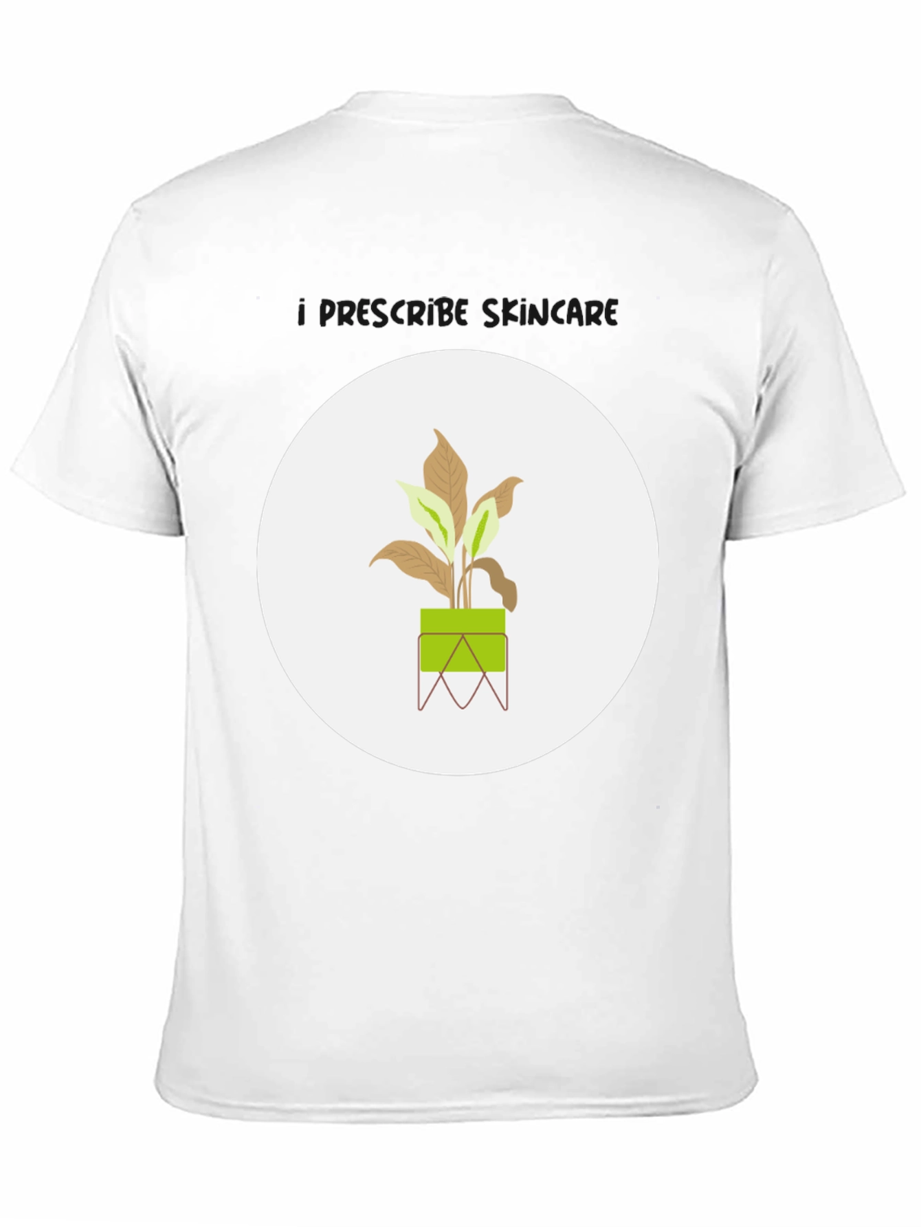Minimalist Plant Graphic Tee