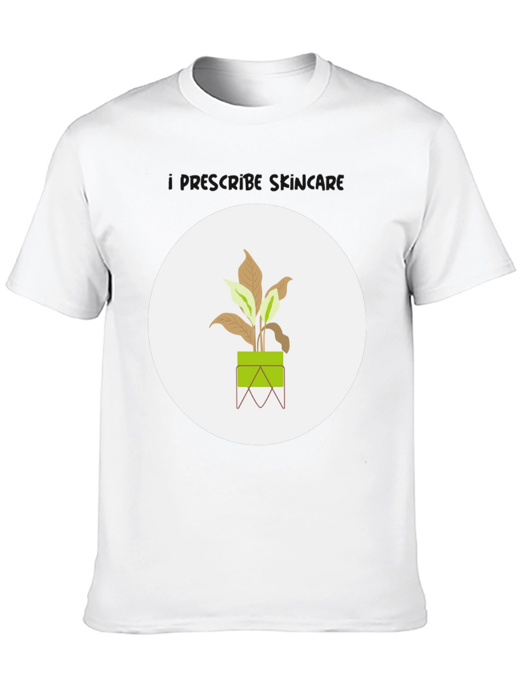 Minimalist Plant Graphic Tee