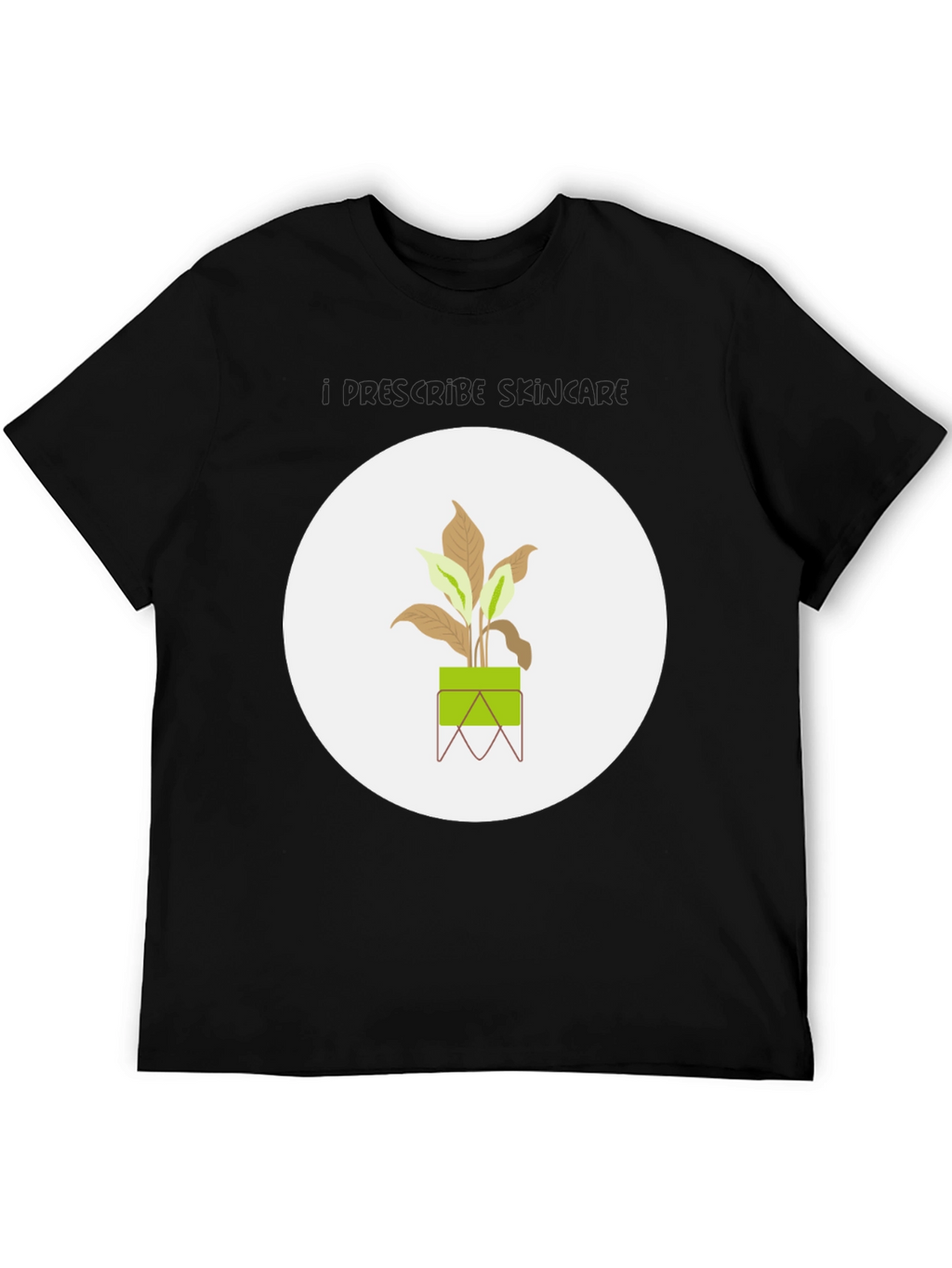 Minimalist Plant Graphic Tee