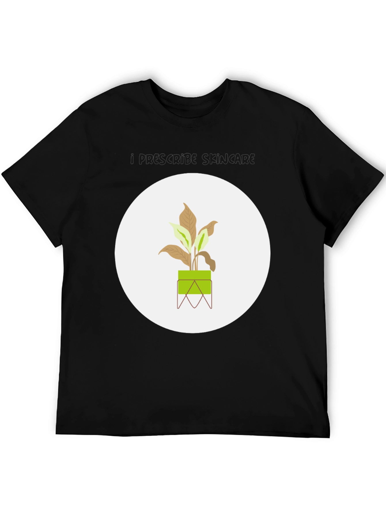 Minimalist Plant Graphic Tee