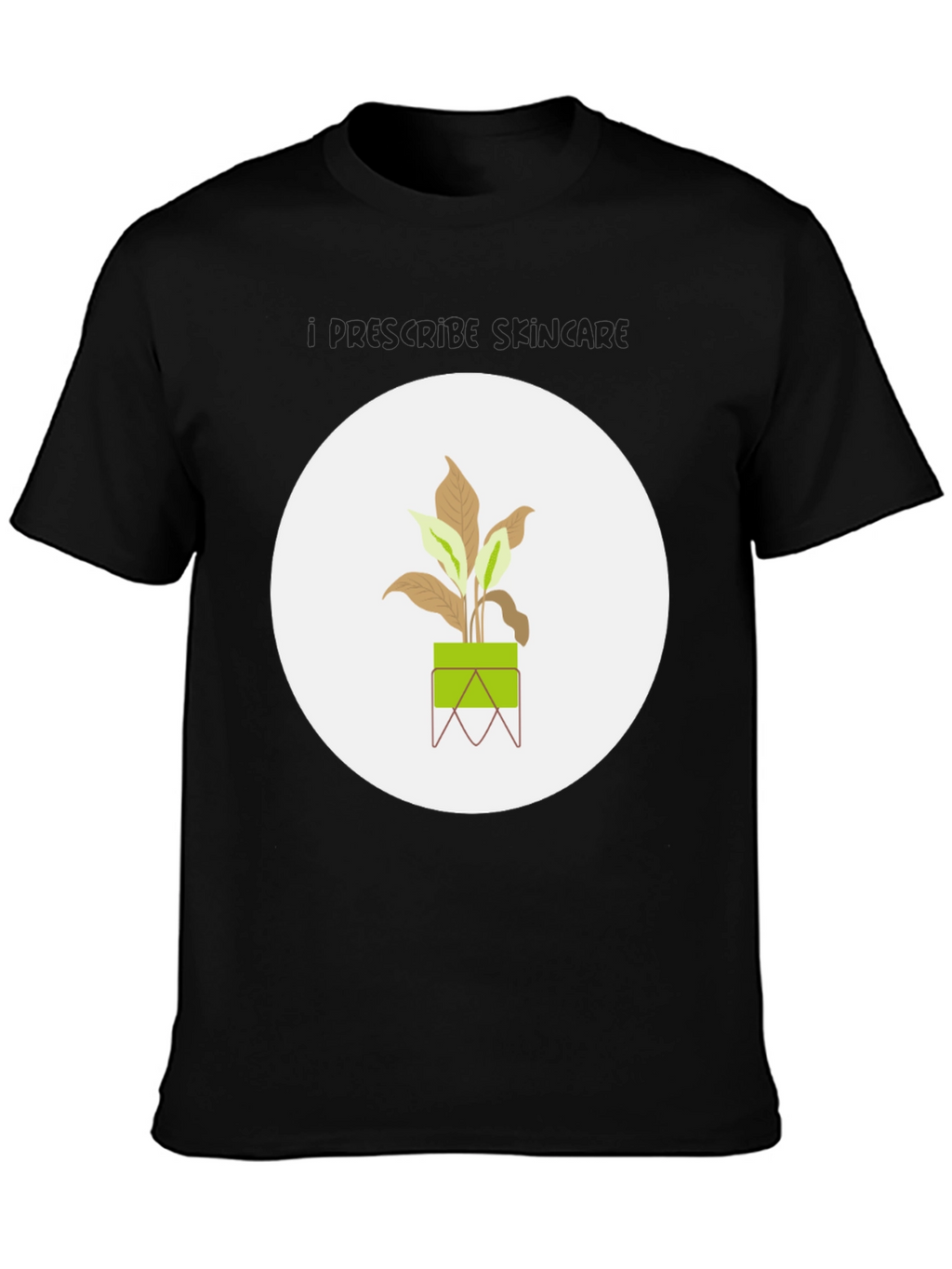 Minimalist Plant Graphic Tee