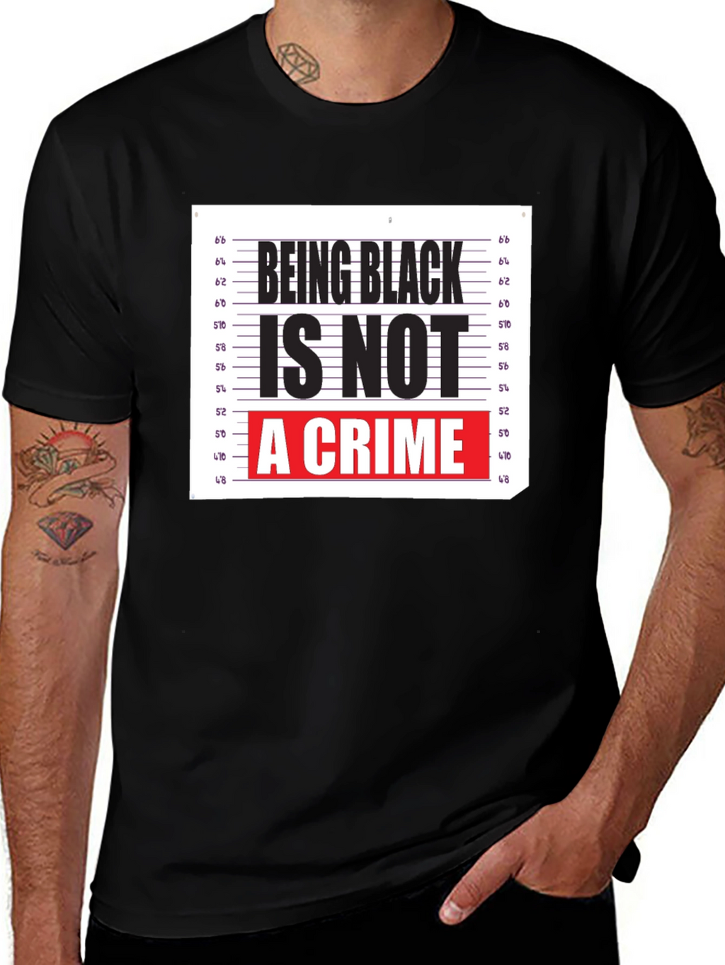 Being Black Is Not A Crime Graphic Tee