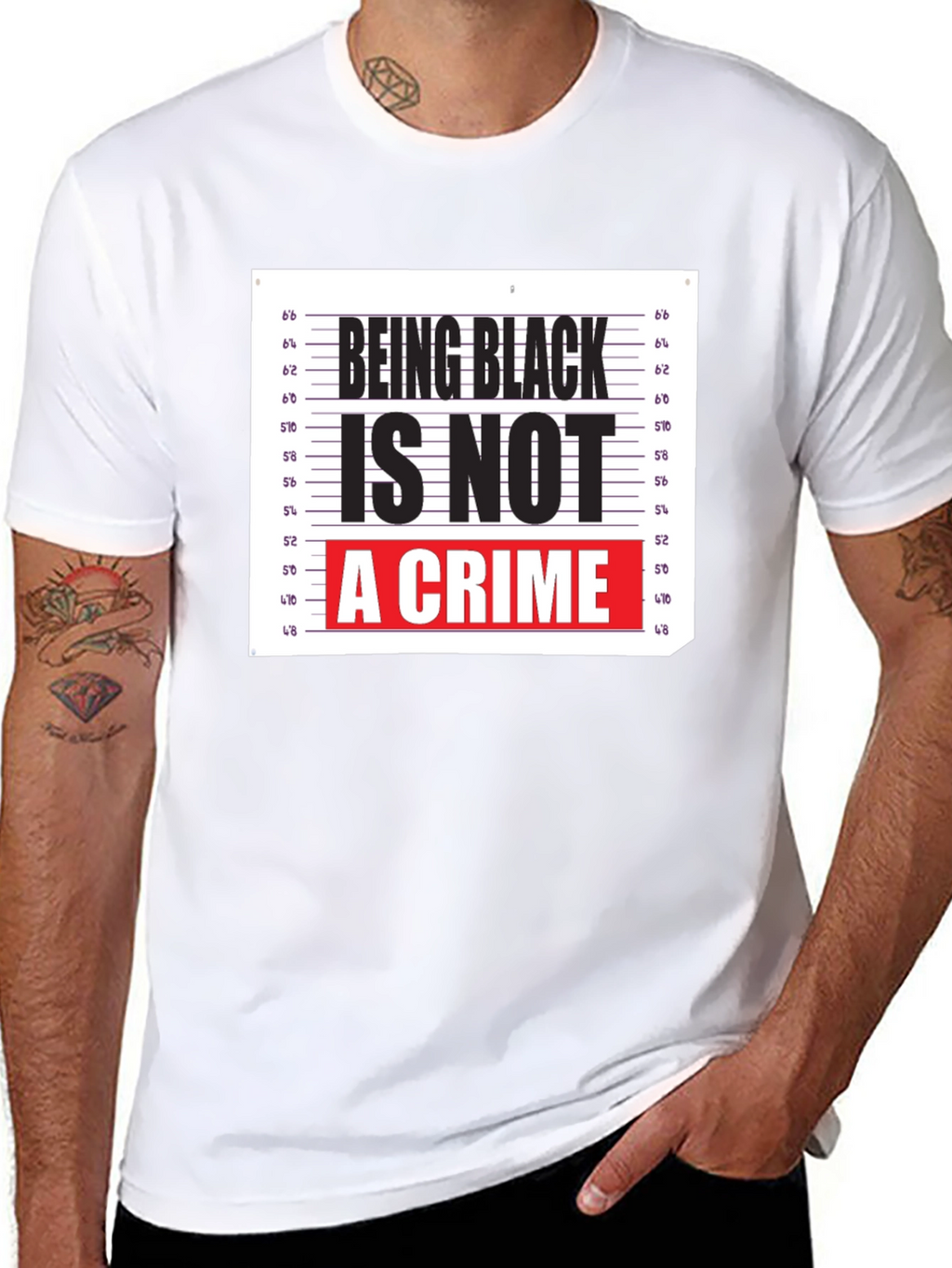 Being Black Is Not A Crime Graphic Tee