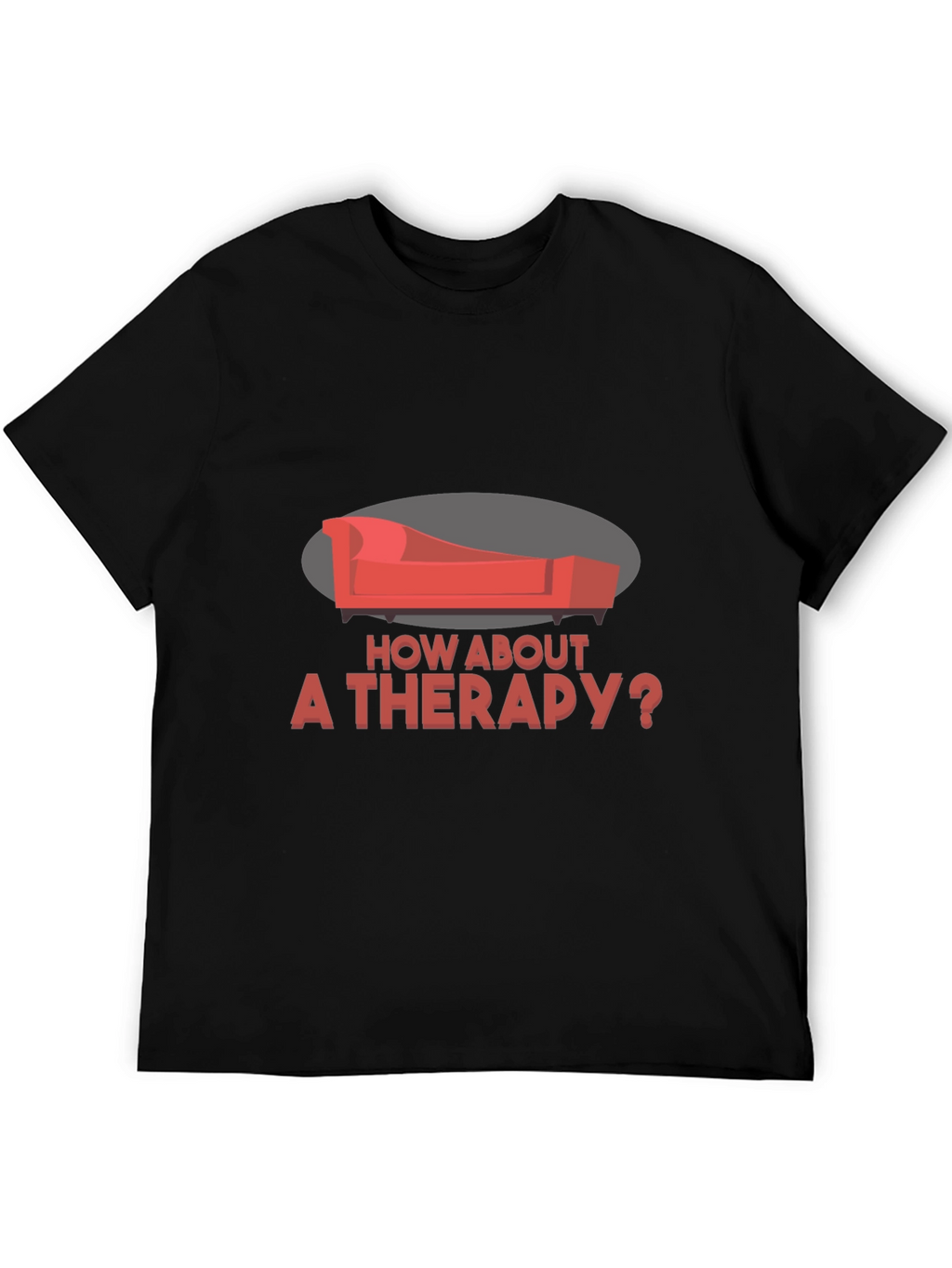 Therapy Couch Graphic Tee - Unique Design