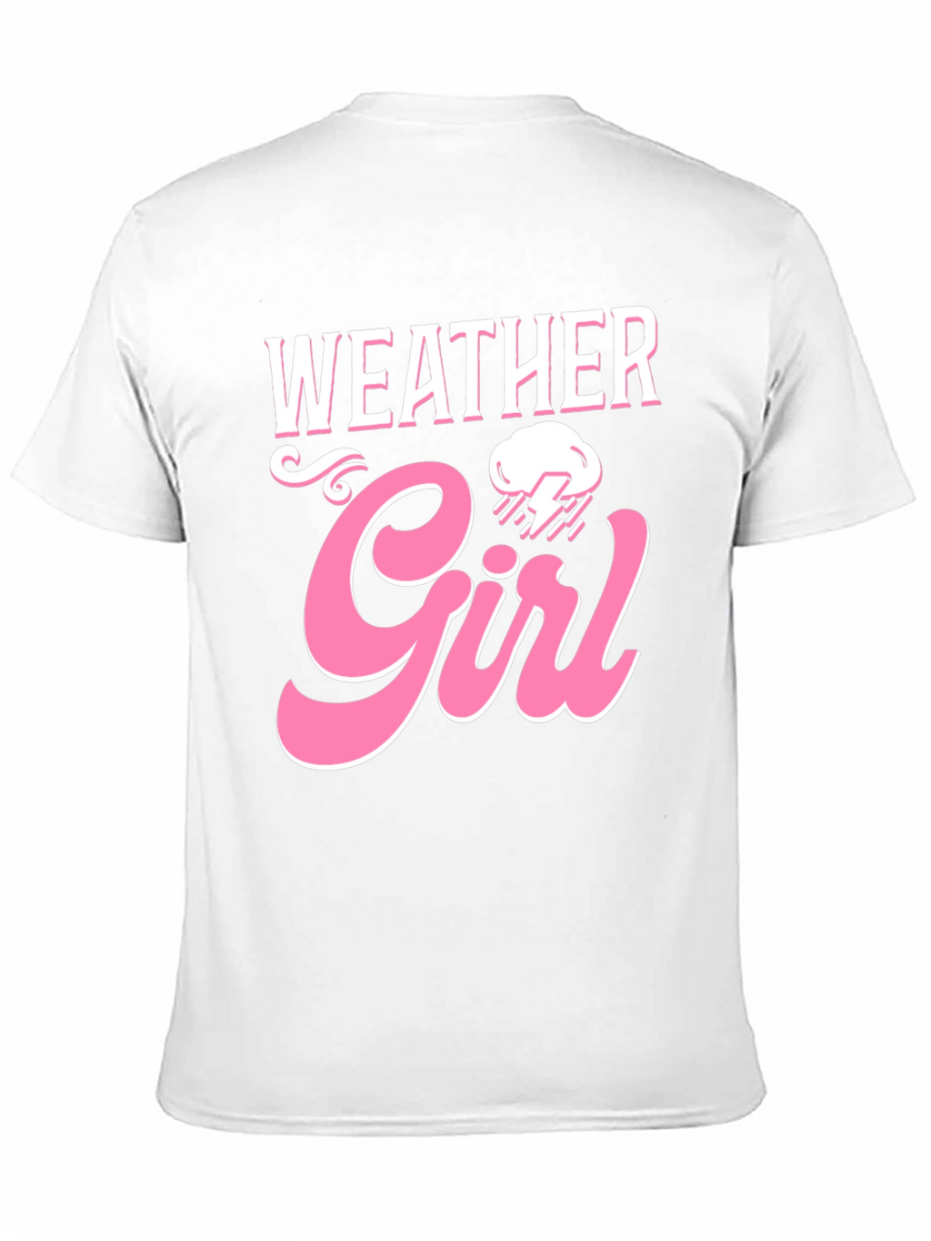 Weather Girl Graphic Tee - Trendy Womens Black T-Shirt